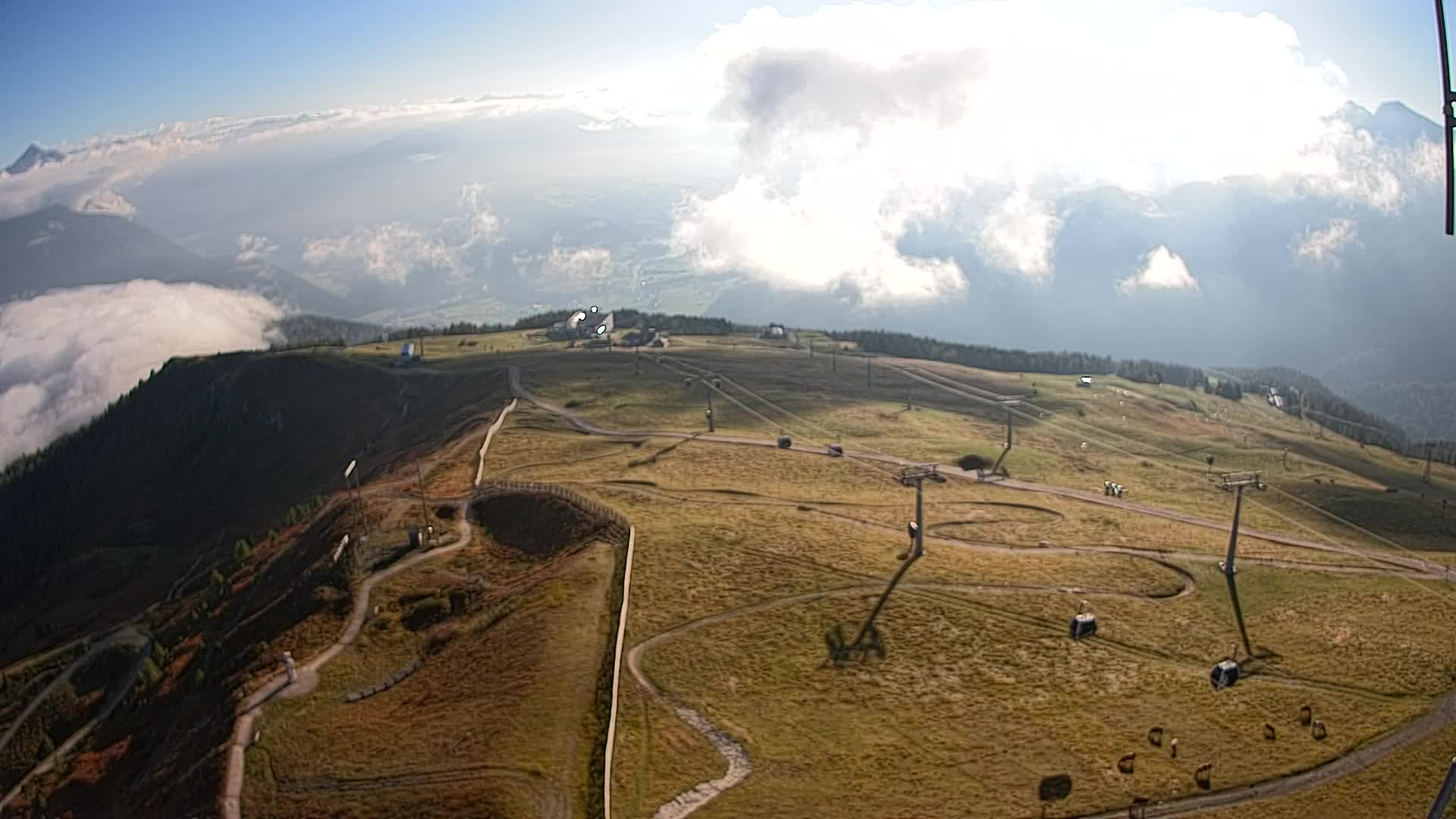 Sommet du Kronplatz | vue sur Valdaora – Olang