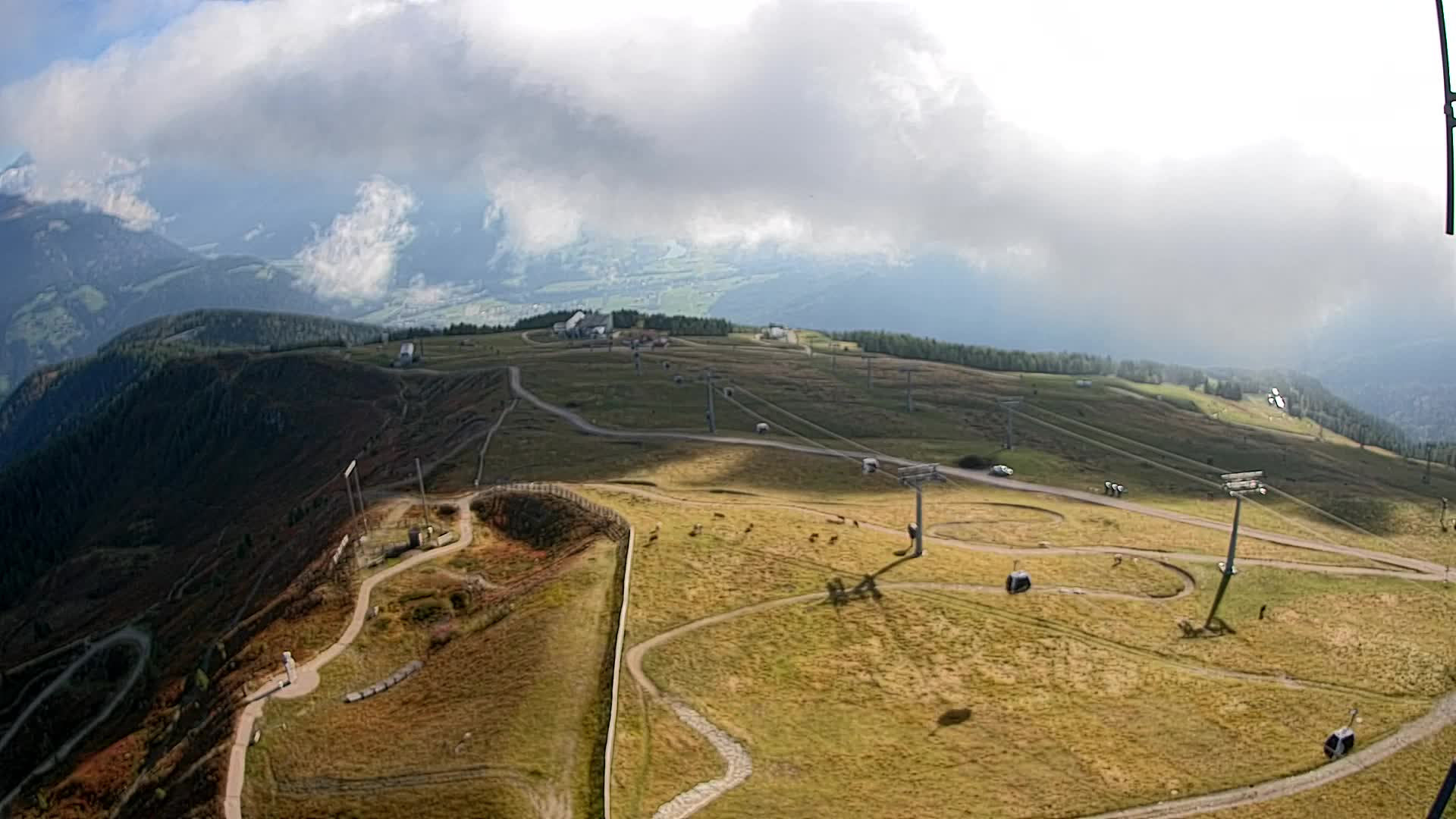 Sommet du Kronplatz | vue sur Valdaora – Olang