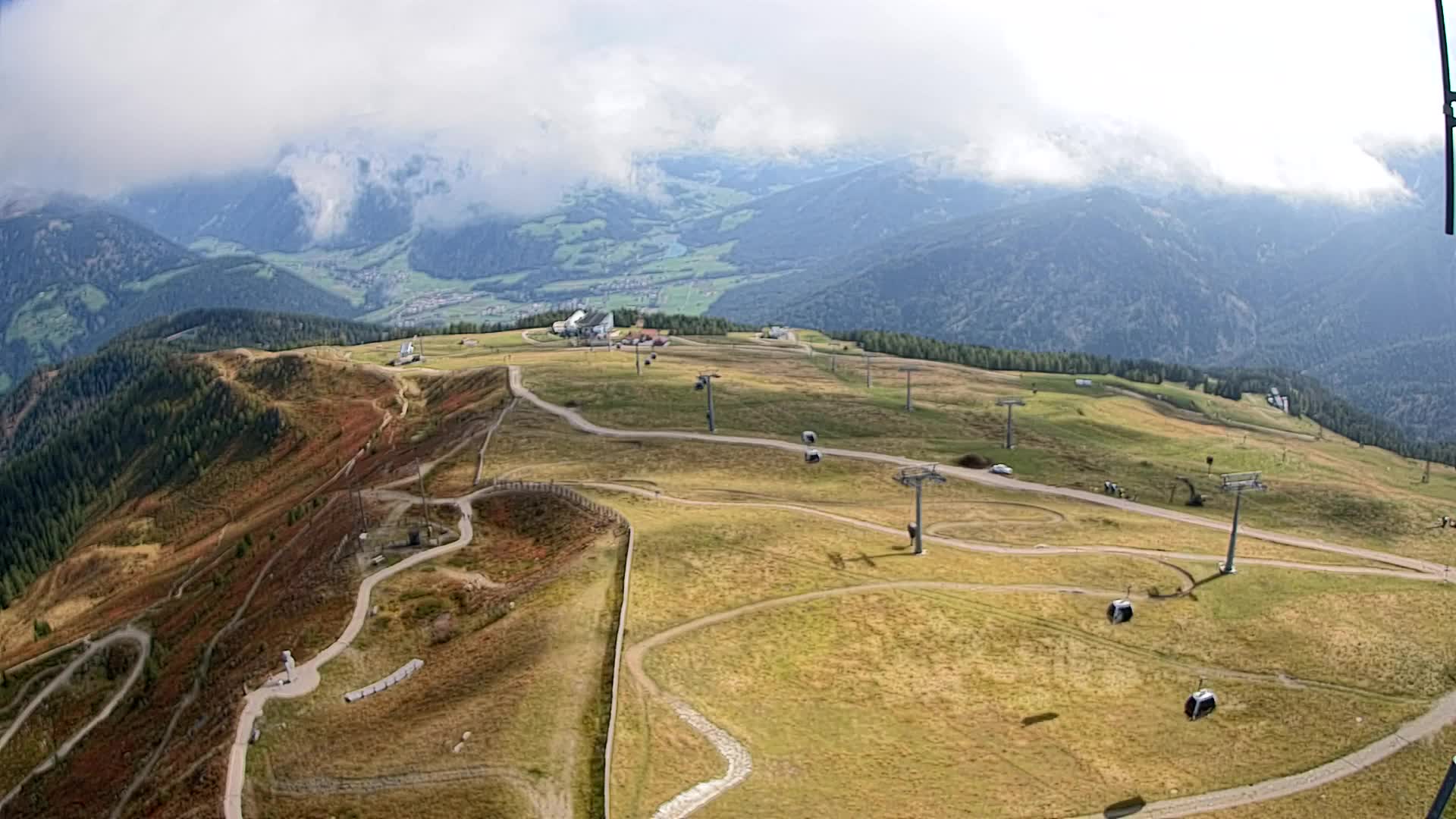 Kronplatz vrh | pogled na Valdaora – Olang