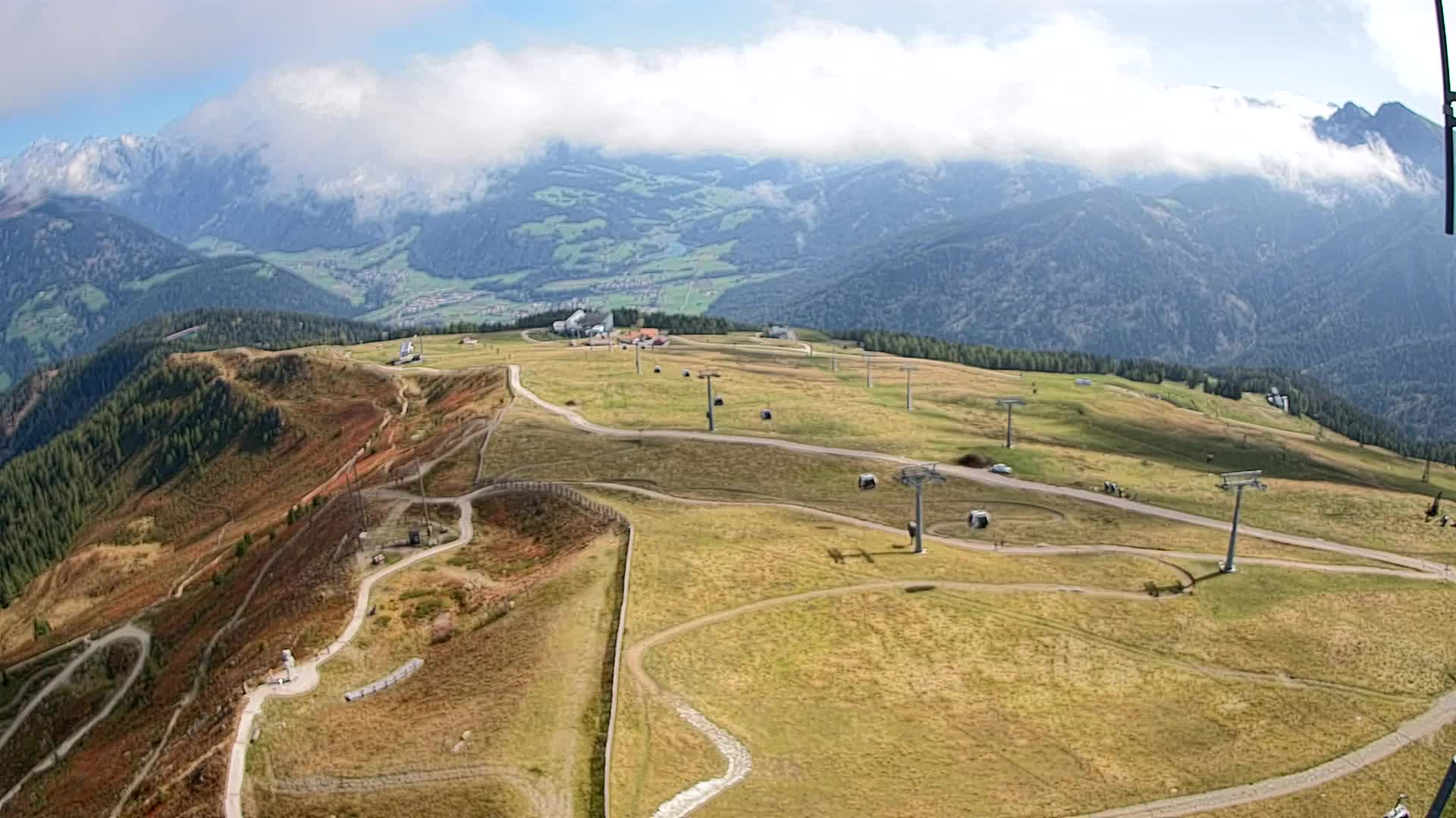 Kronplatz-Gipfel | Blick nach Olang – Valdaora