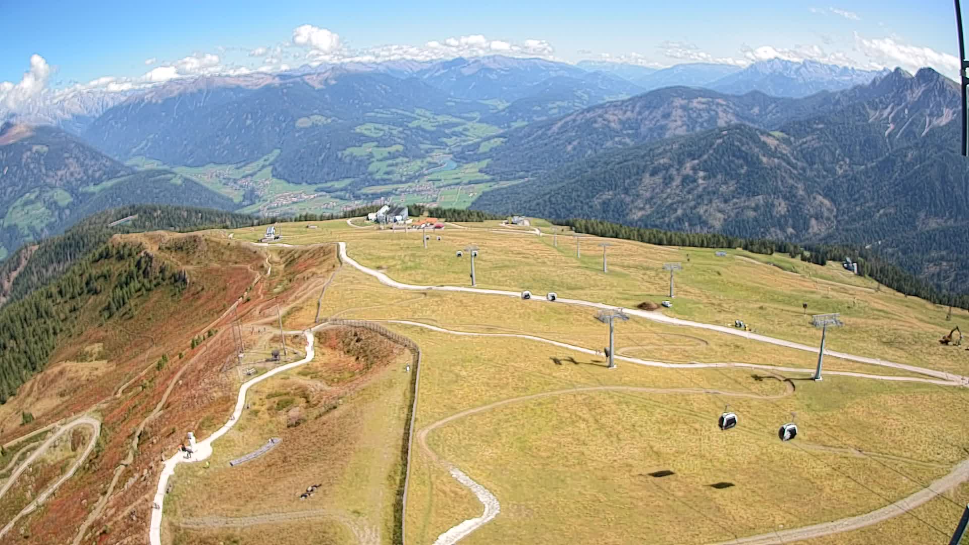 Kronplatz vrh | pogled na Valdaora – Olang