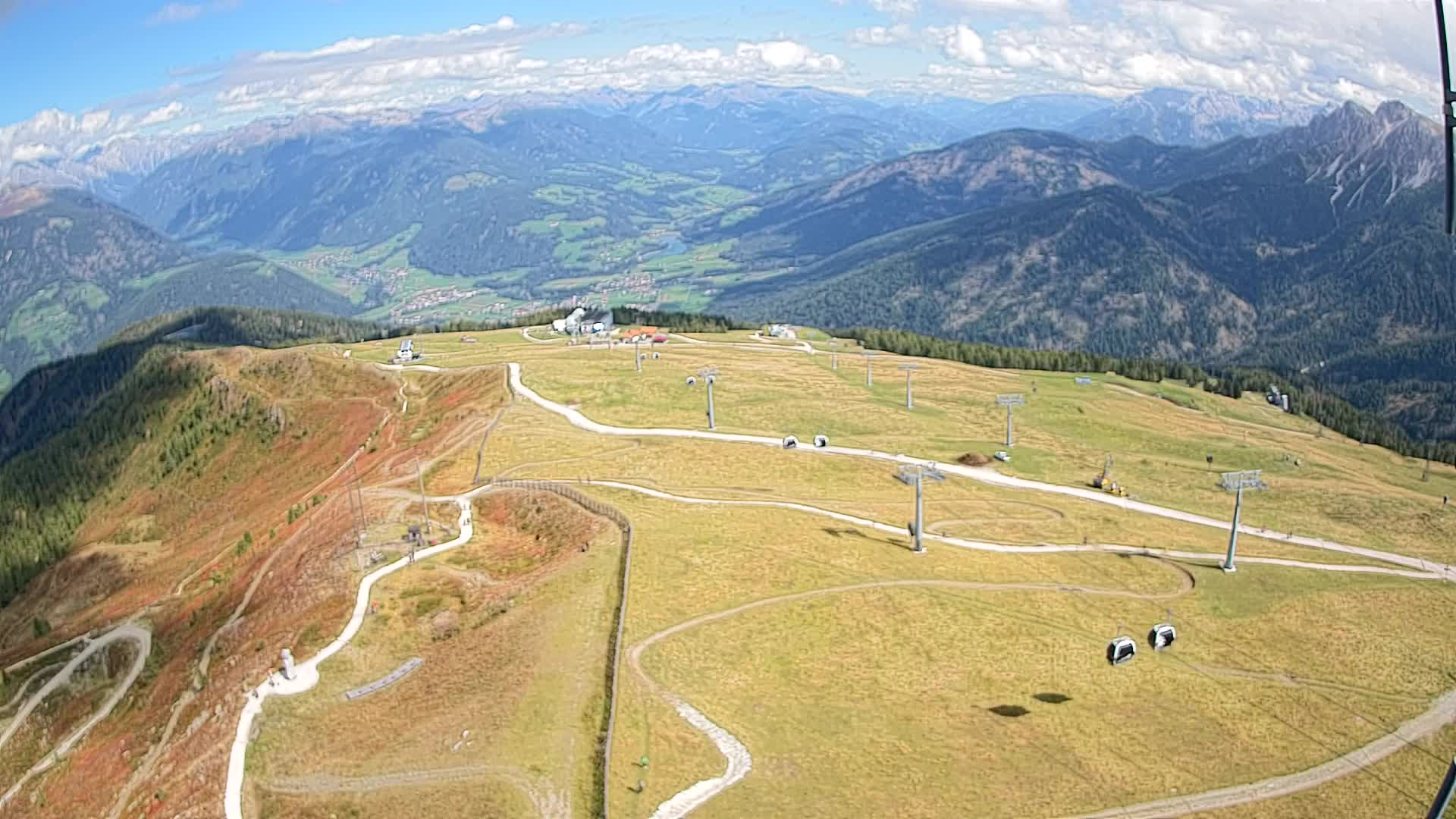 Sommet du Kronplatz | vue sur Valdaora – Olang