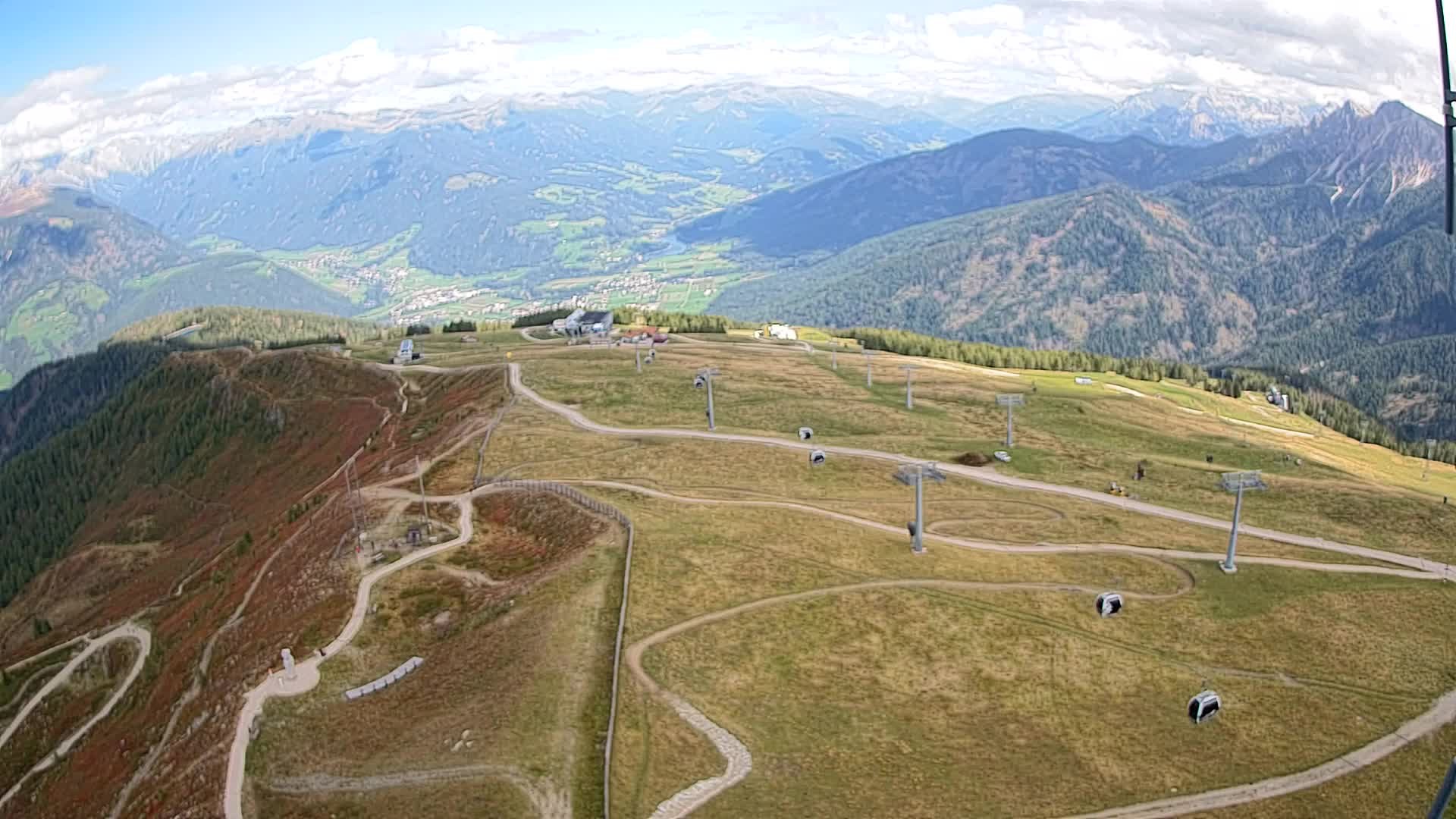 Kronplatz-Gipfel | Blick nach Olang – Valdaora