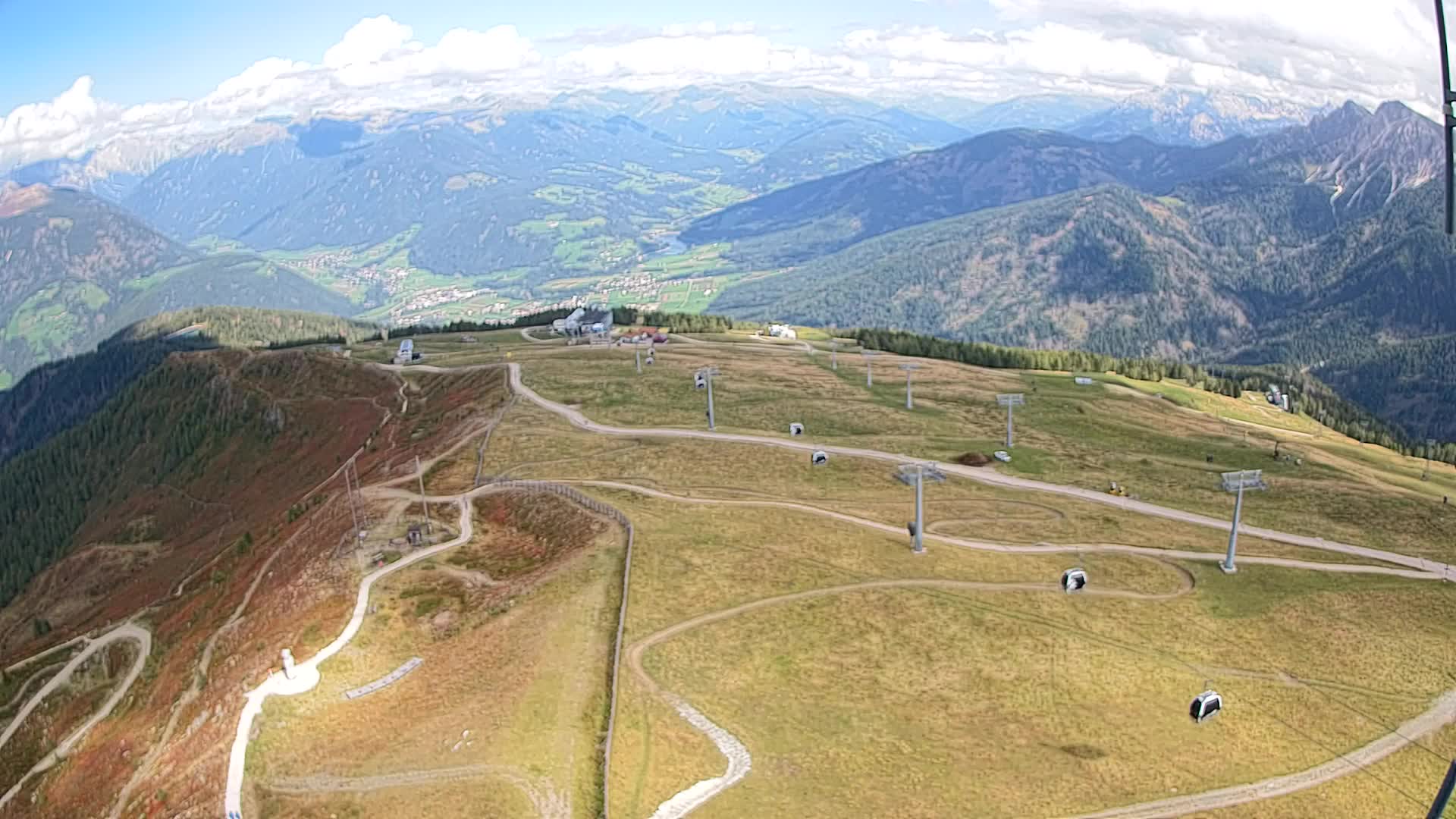 Sommet du Kronplatz | vue sur Valdaora – Olang