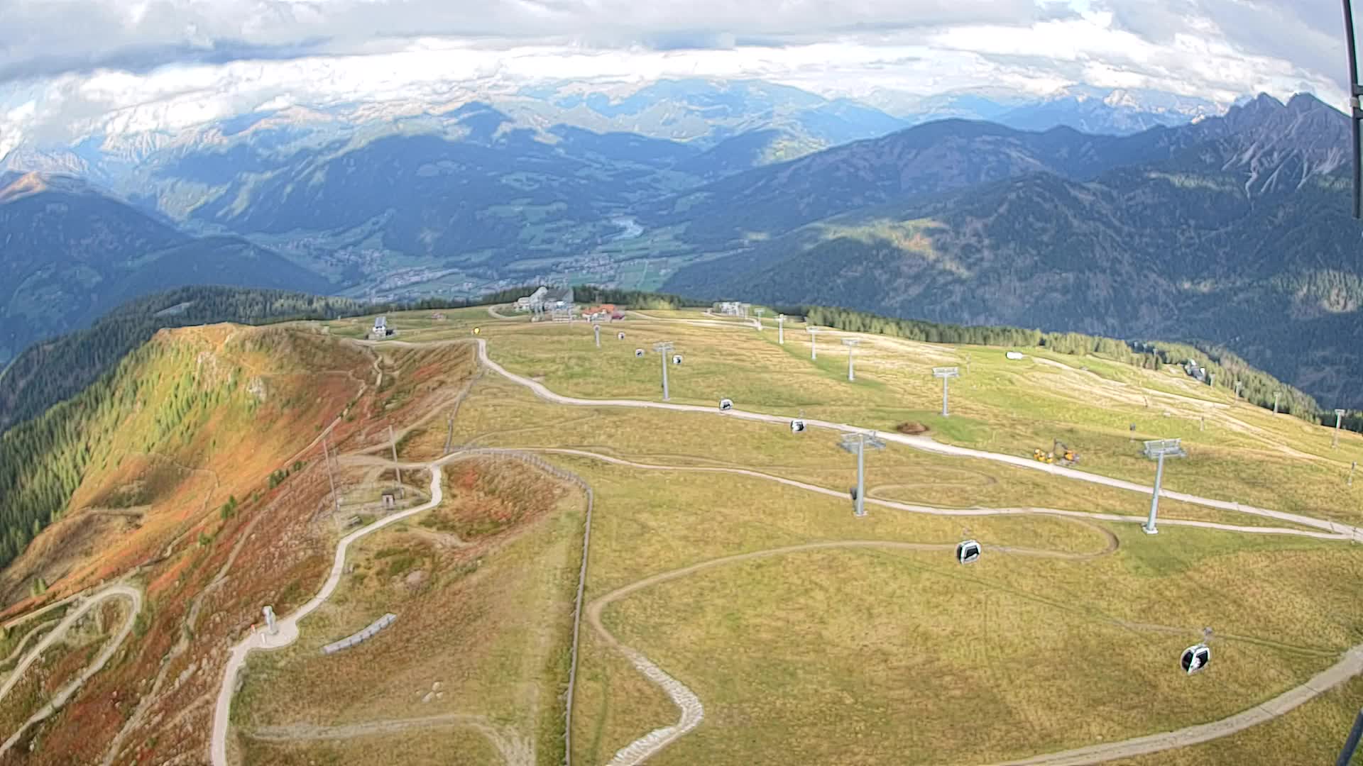 Sommet du Kronplatz | vue sur Valdaora – Olang