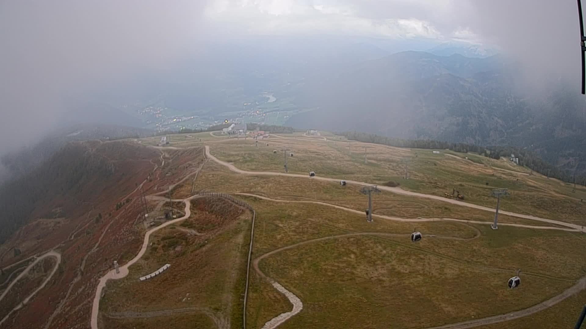 Kronplatz-Gipfel | Blick nach Olang – Valdaora