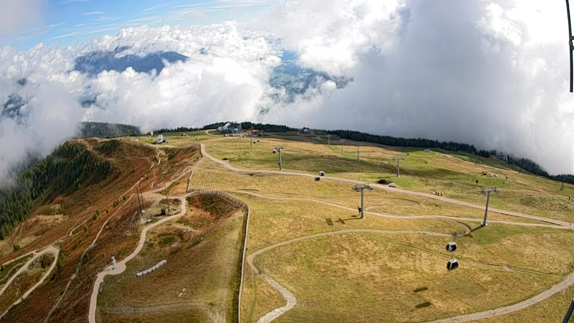 Kronplatz vrh | pogled na Valdaora – Olang