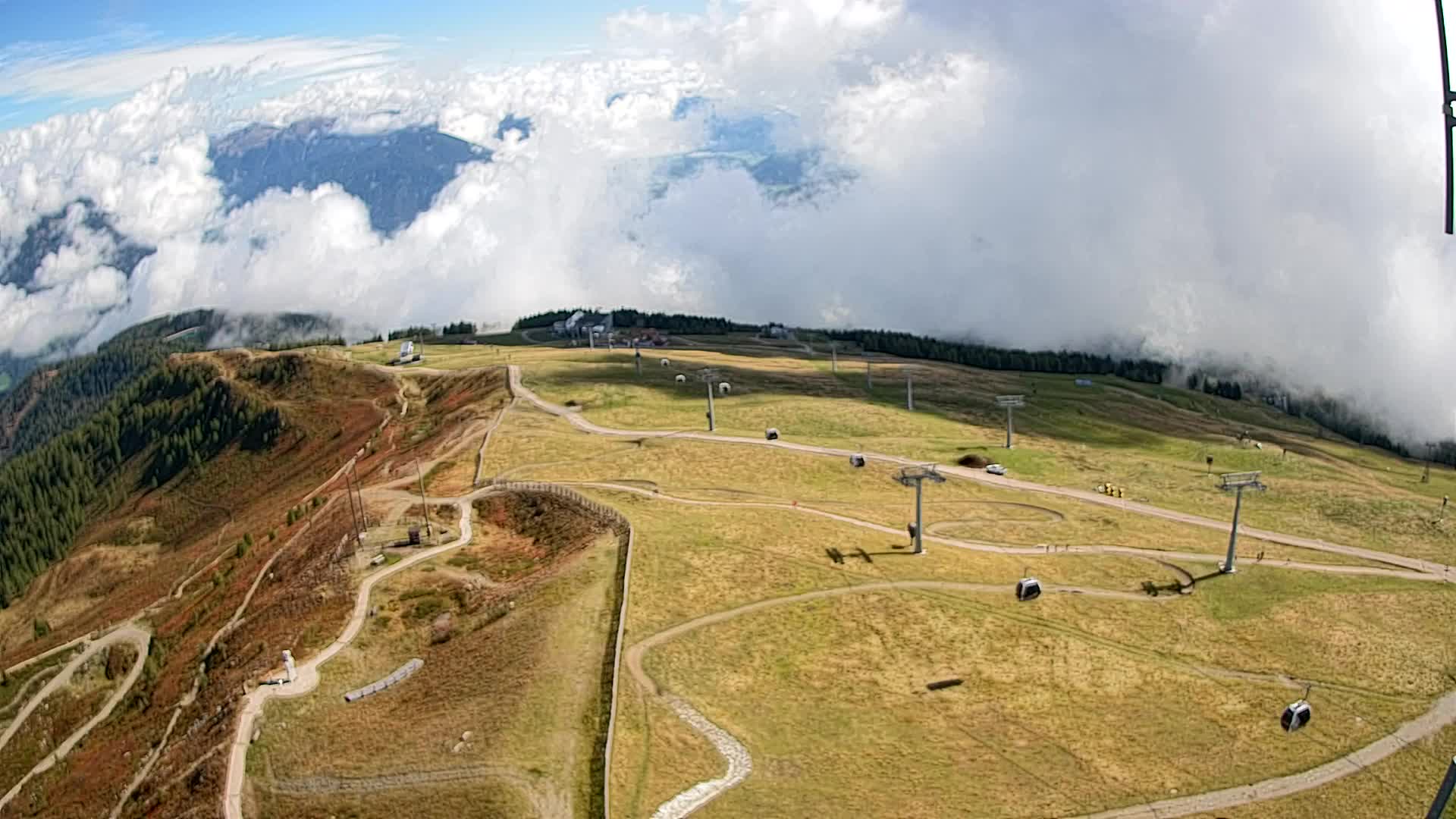 Kronplatz vrh | pogled na Valdaora – Olang
