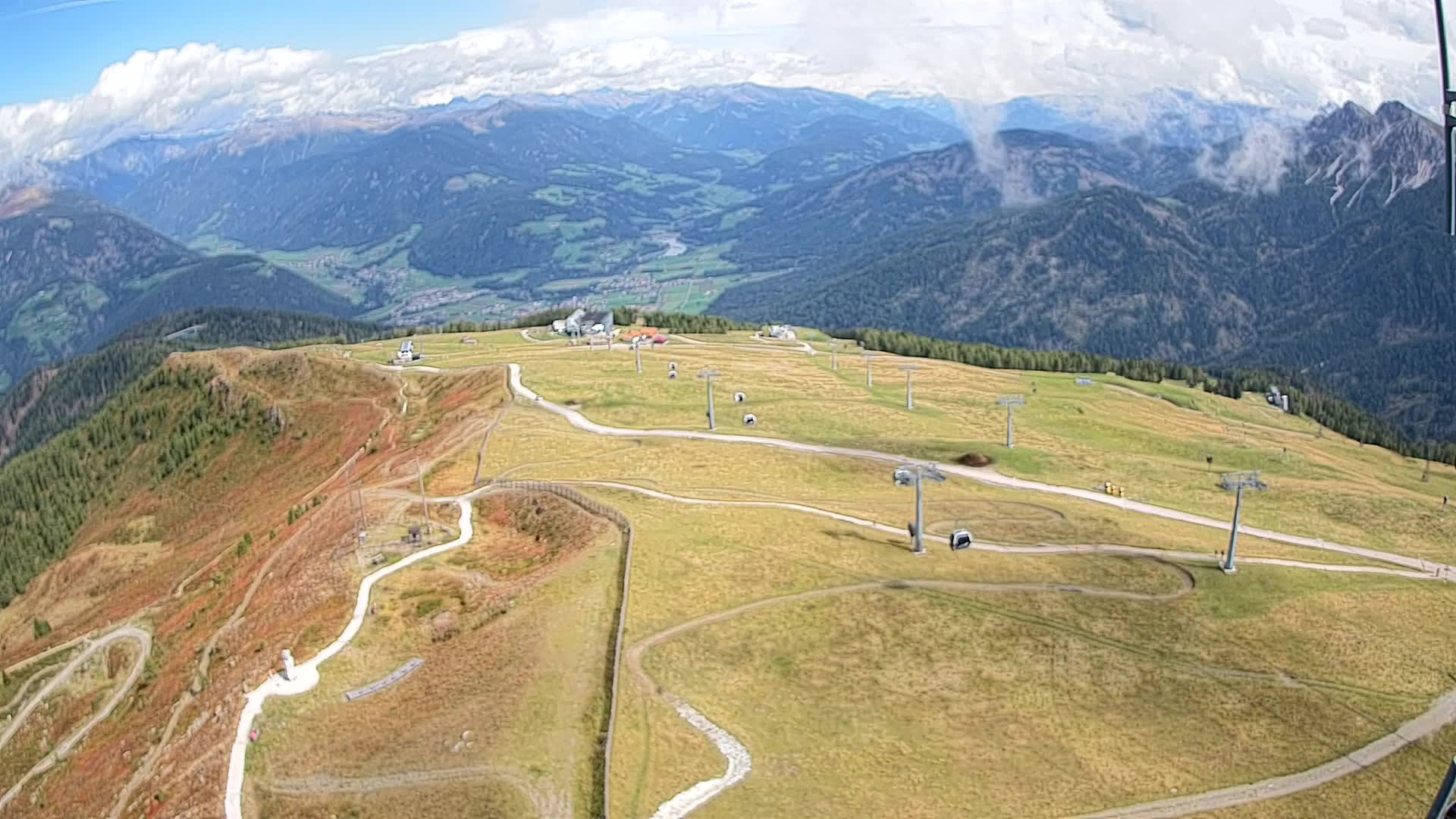 Kronplatz vrh | pogled na Valdaora – Olang