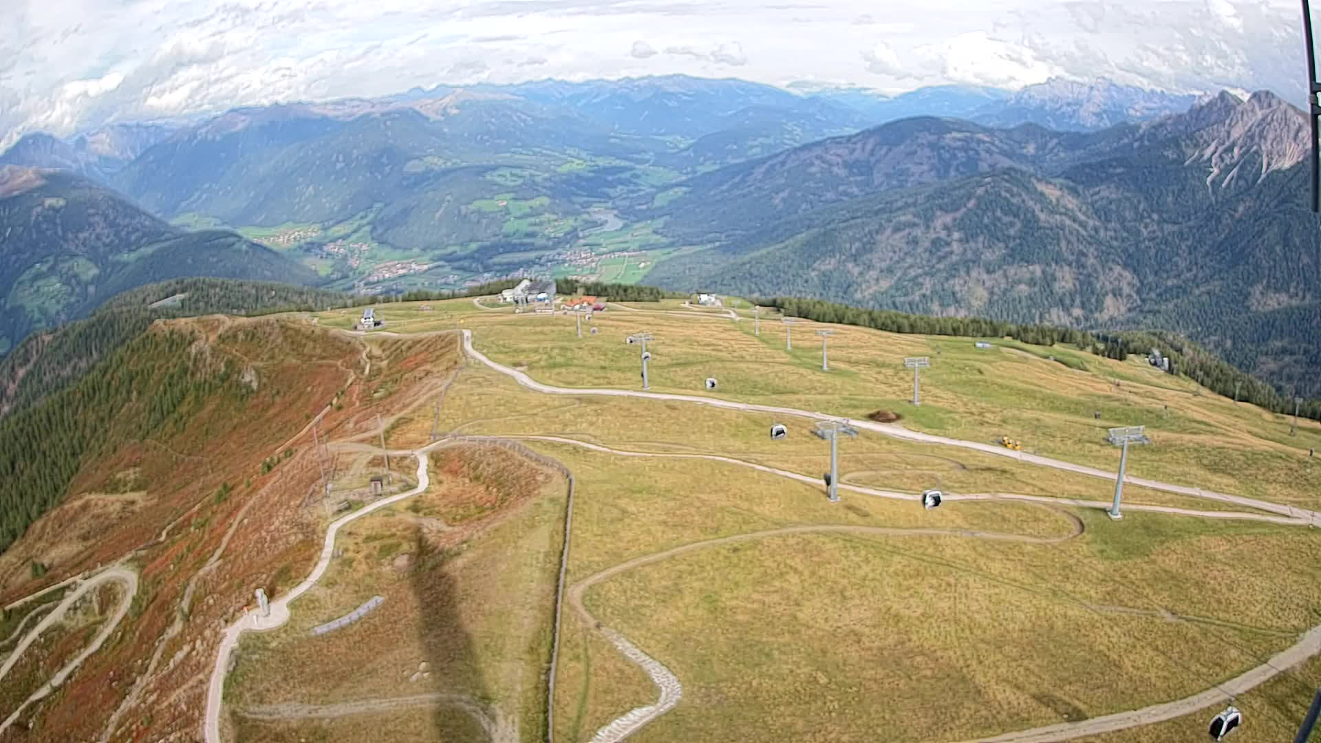 Sommet du Kronplatz | vue sur Valdaora – Olang