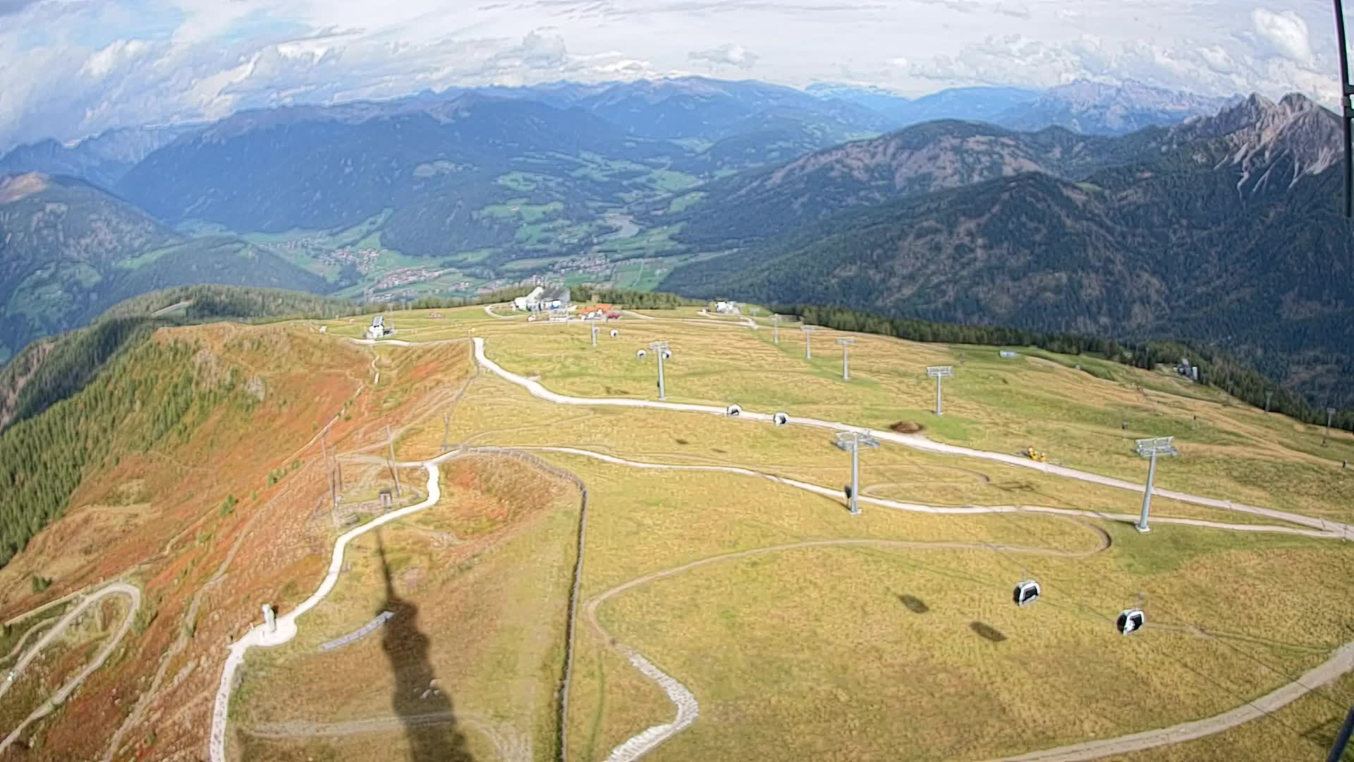 Kronplatz vrh | pogled na Valdaora – Olang