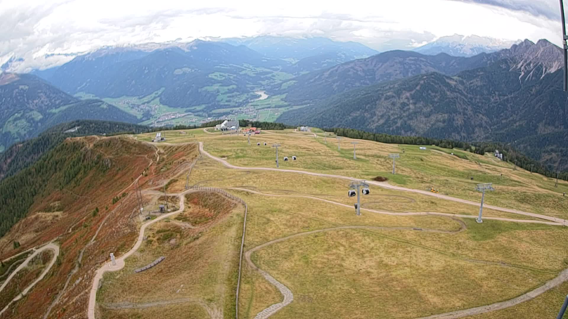 Sommet du Kronplatz | vue sur Valdaora – Olang