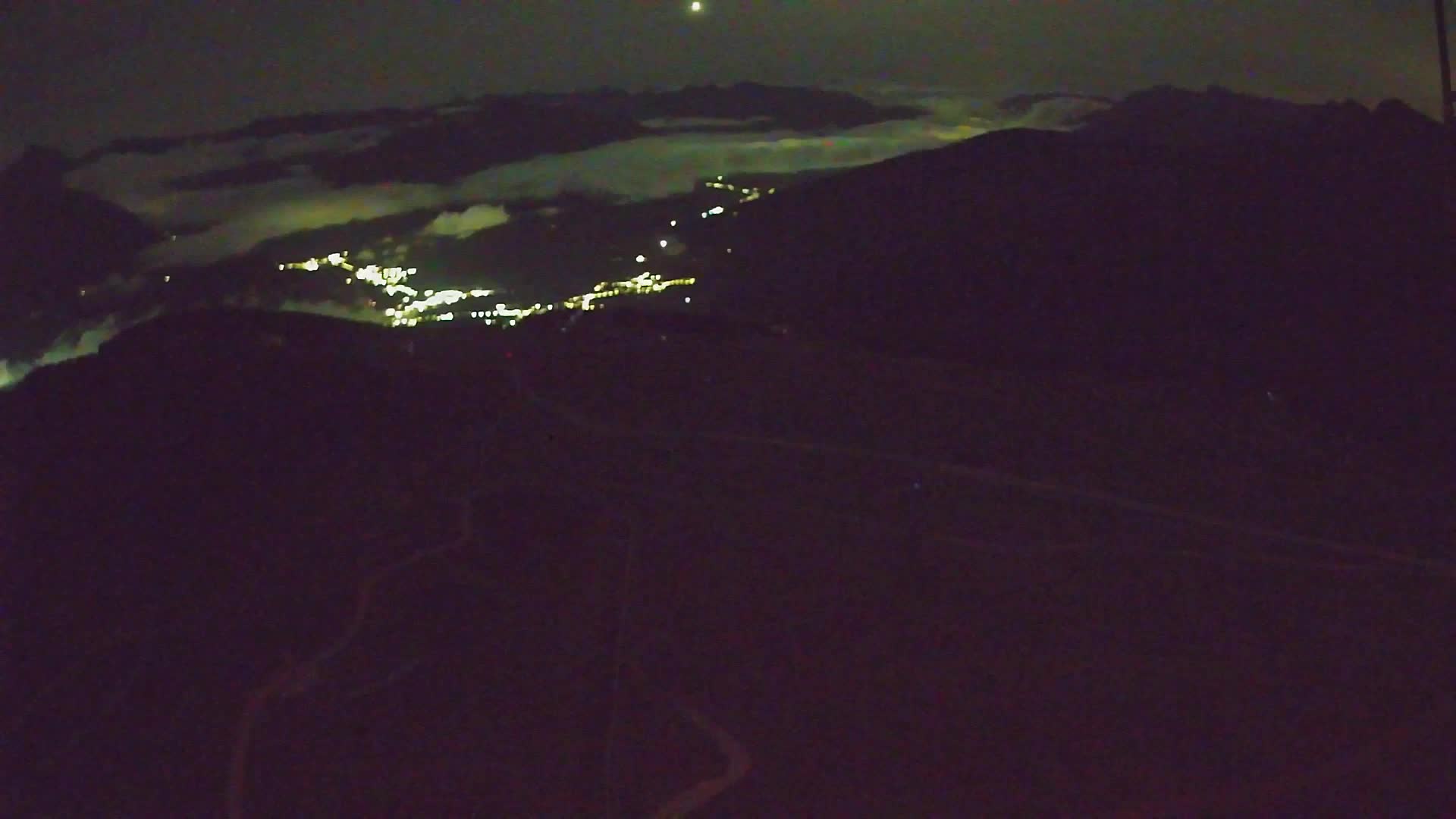 Kronplatz-Gipfel | Blick nach Olang – Valdaora