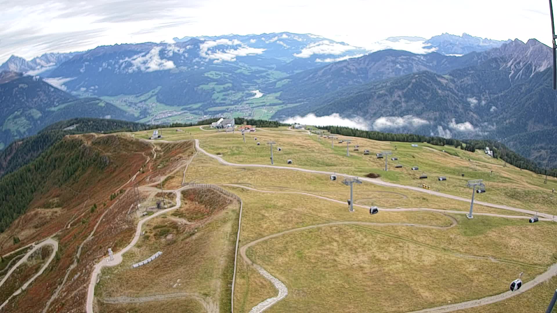 Sommet du Kronplatz | vue sur Valdaora – Olang