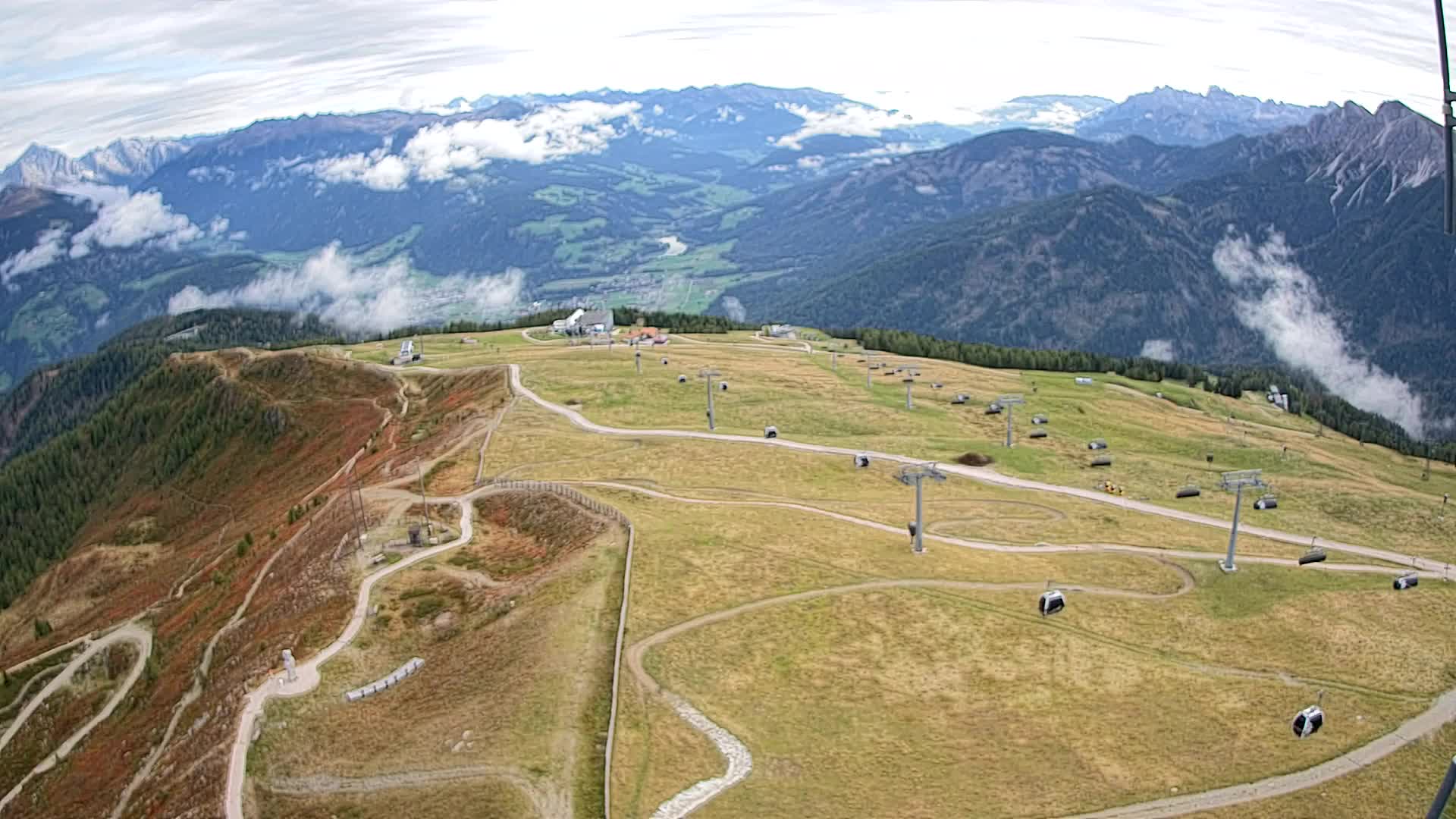 Sommet du Kronplatz | vue sur Valdaora – Olang
