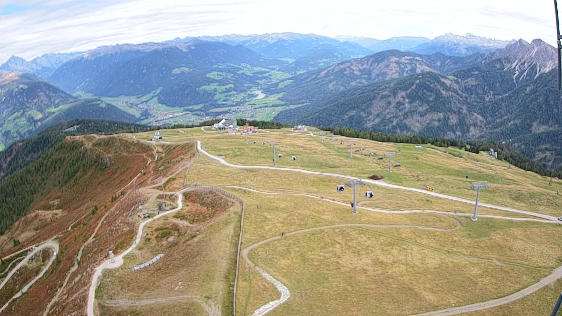 Kronplatz-Gipfel | Blick nach Olang – Valdaora