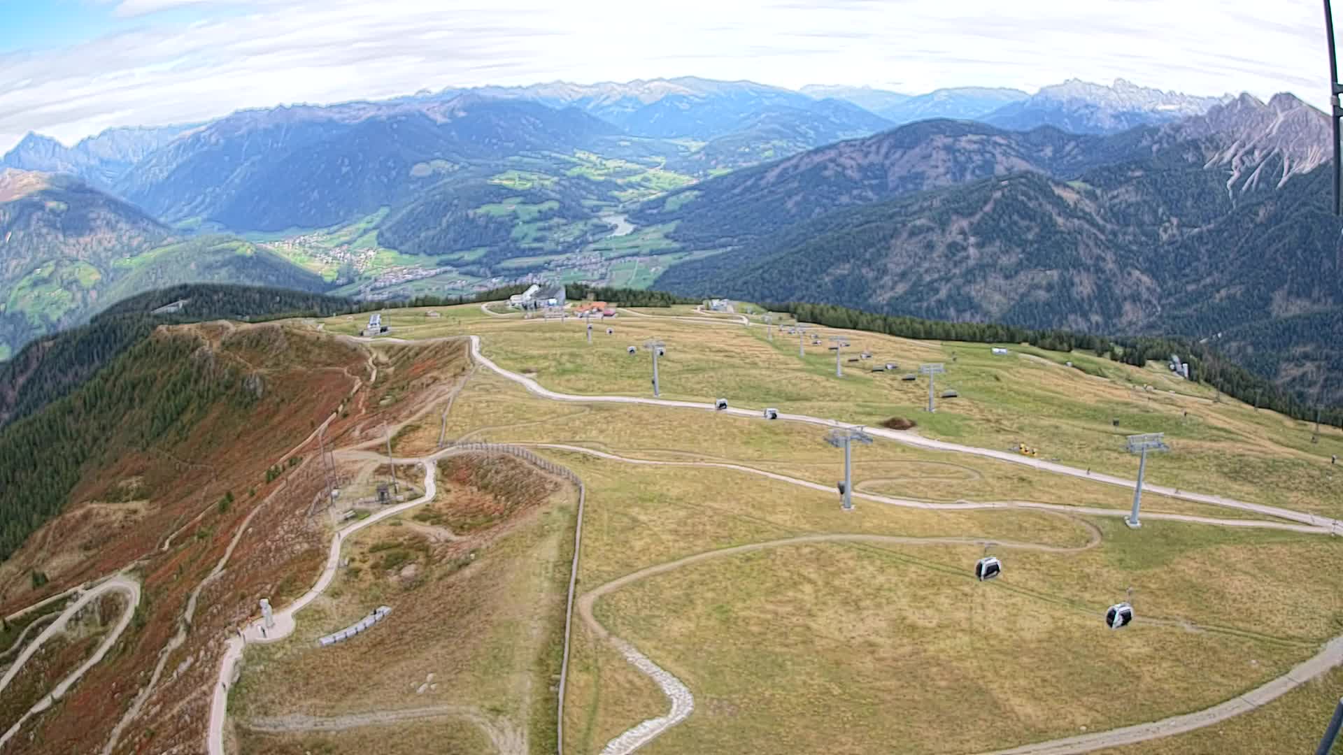 Kronplatz vrh | pogled na Valdaora – Olang