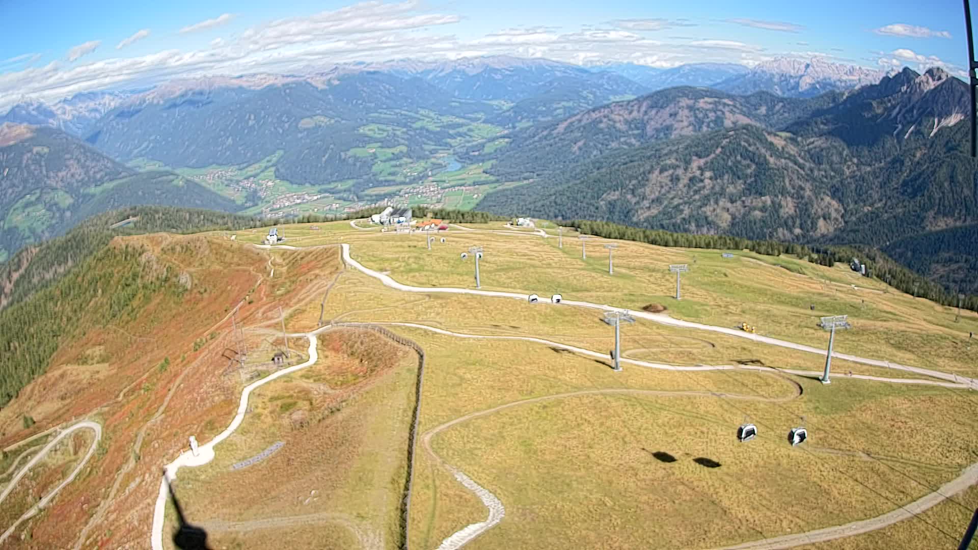 Sommet du Kronplatz | vue sur Valdaora – Olang