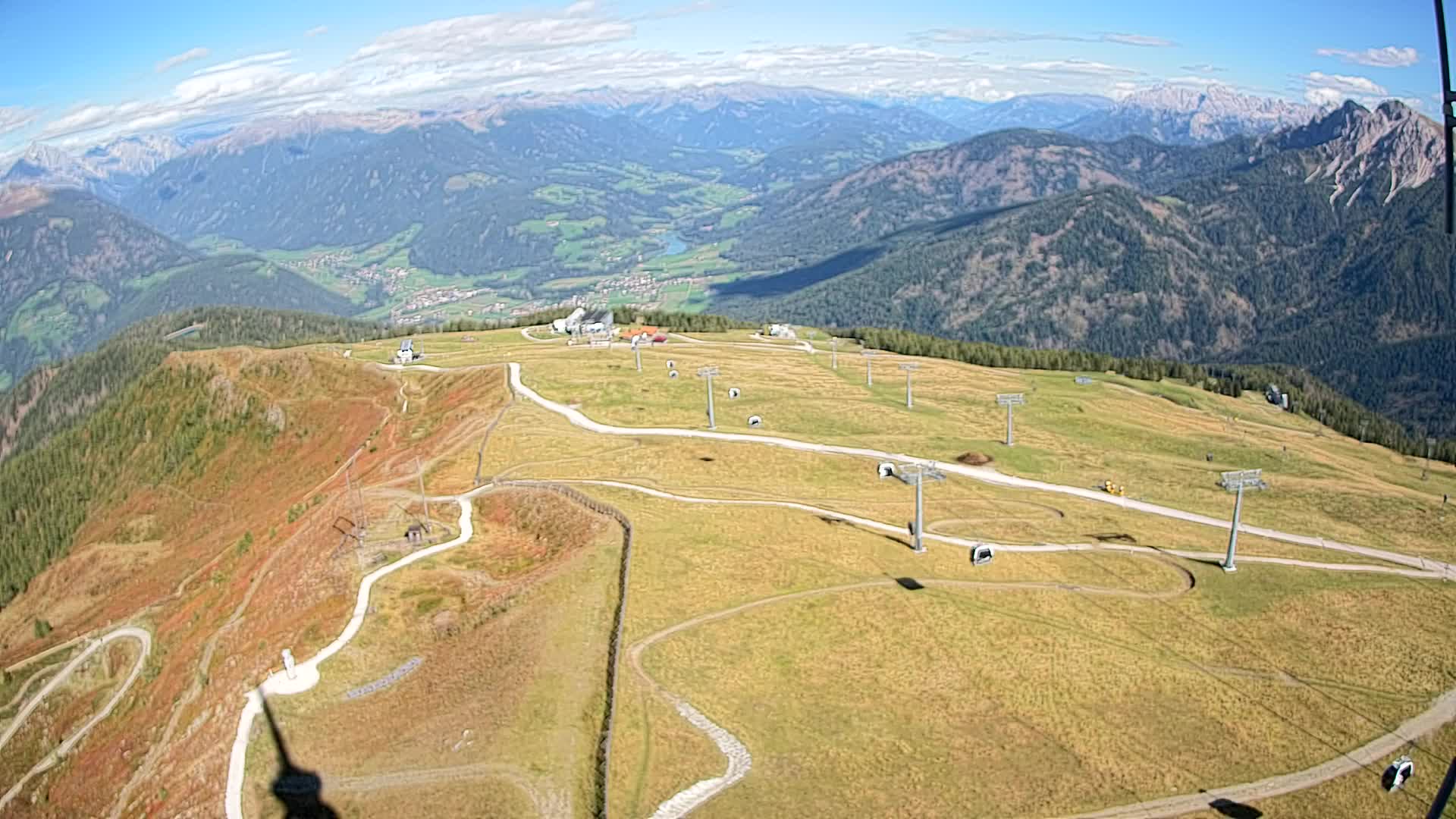 Sommet du Kronplatz | vue sur Valdaora – Olang