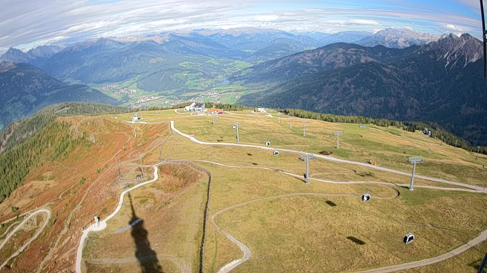 Kronplatz vrh | pogled na Valdaora – Olang