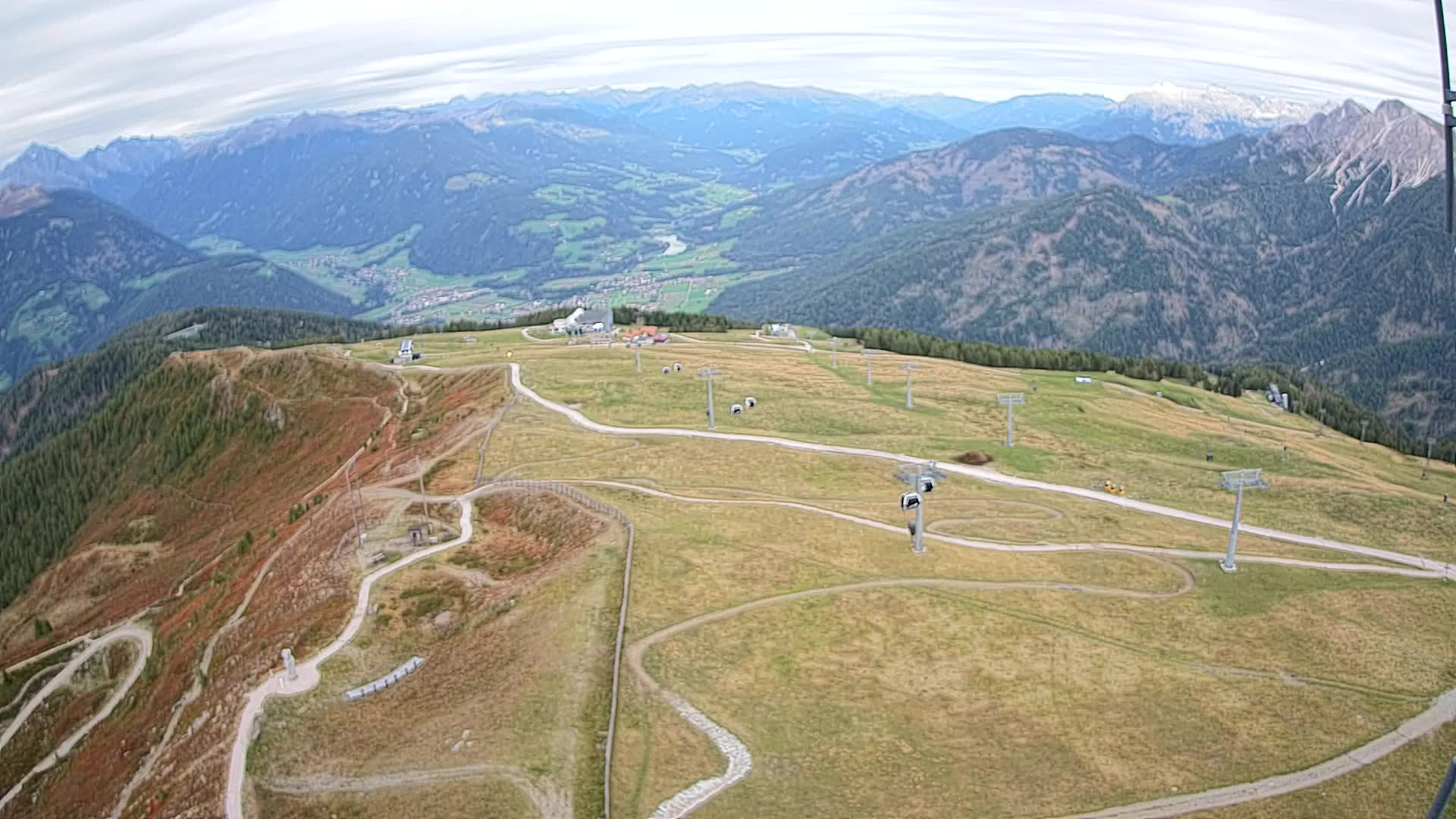 Kronplatz-Gipfel | Blick nach Olang – Valdaora