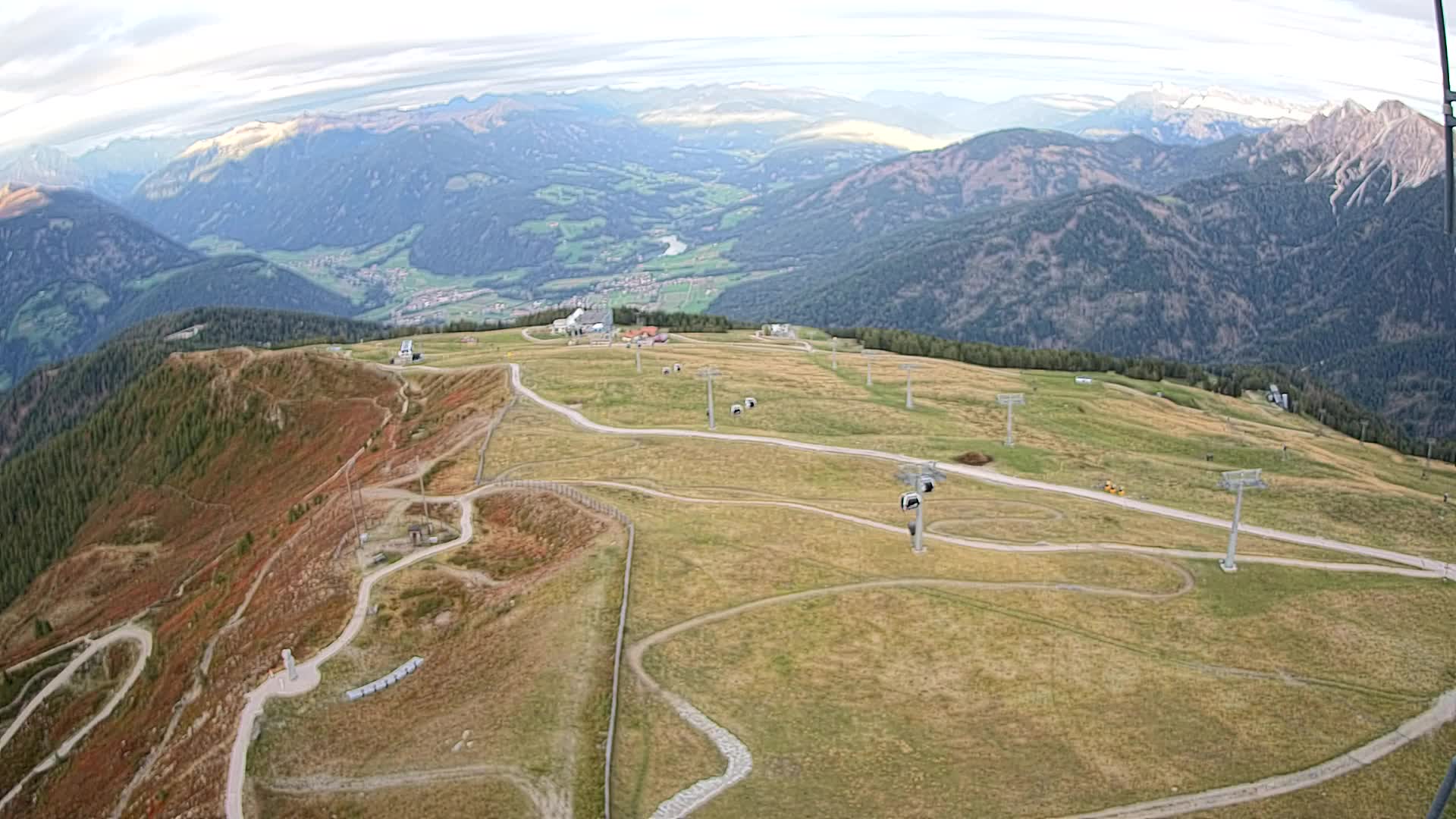 Kronplatz-Gipfel | Blick nach Olang – Valdaora