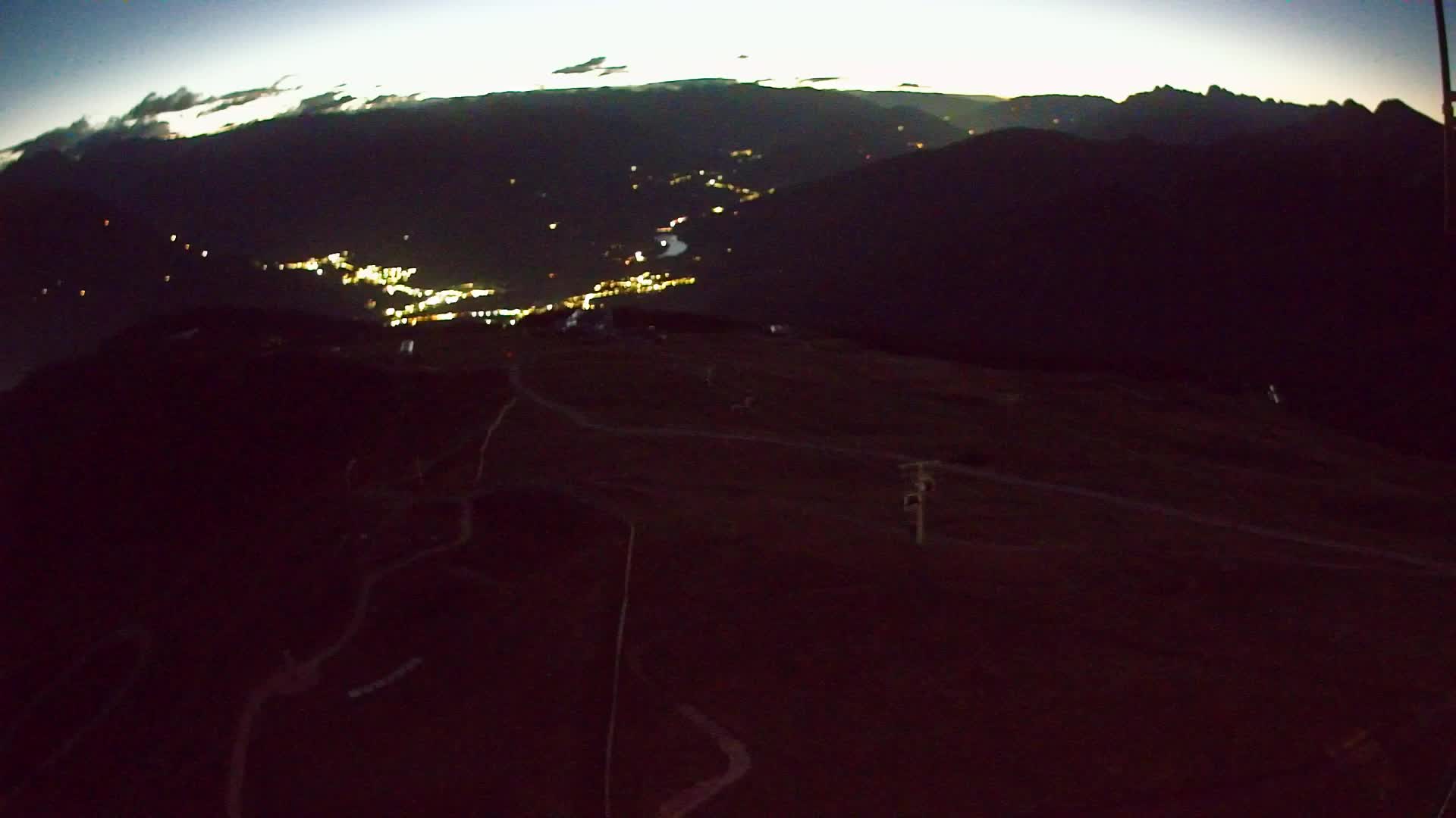 Kronplatz-Gipfel | Blick nach Olang – Valdaora