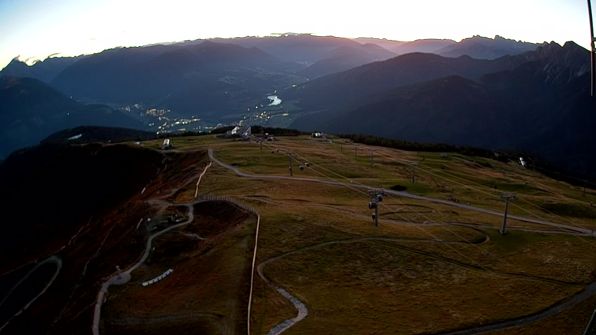 Kronplatz-Gipfel | Blick nach Olang – Valdaora