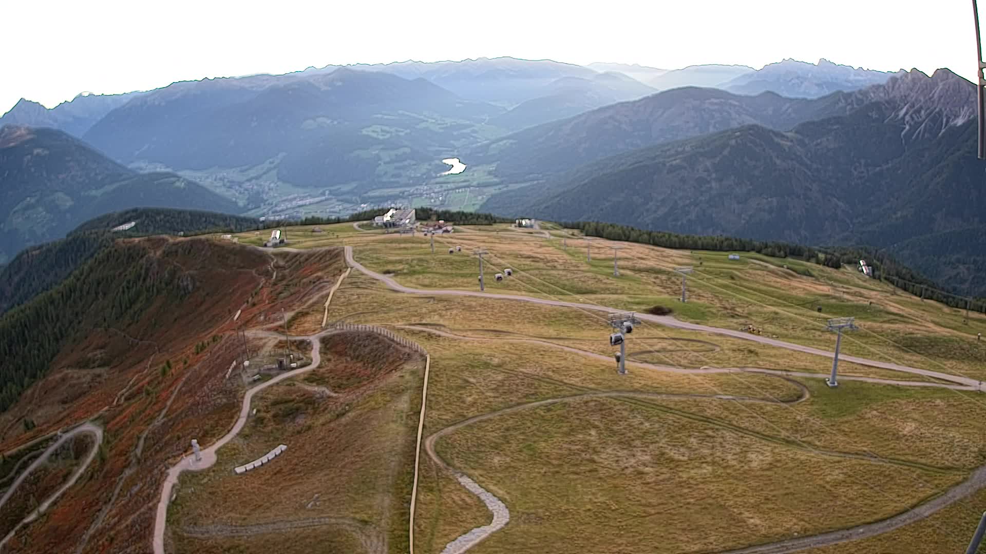 Kronplatz-Gipfel | Blick nach Olang – Valdaora