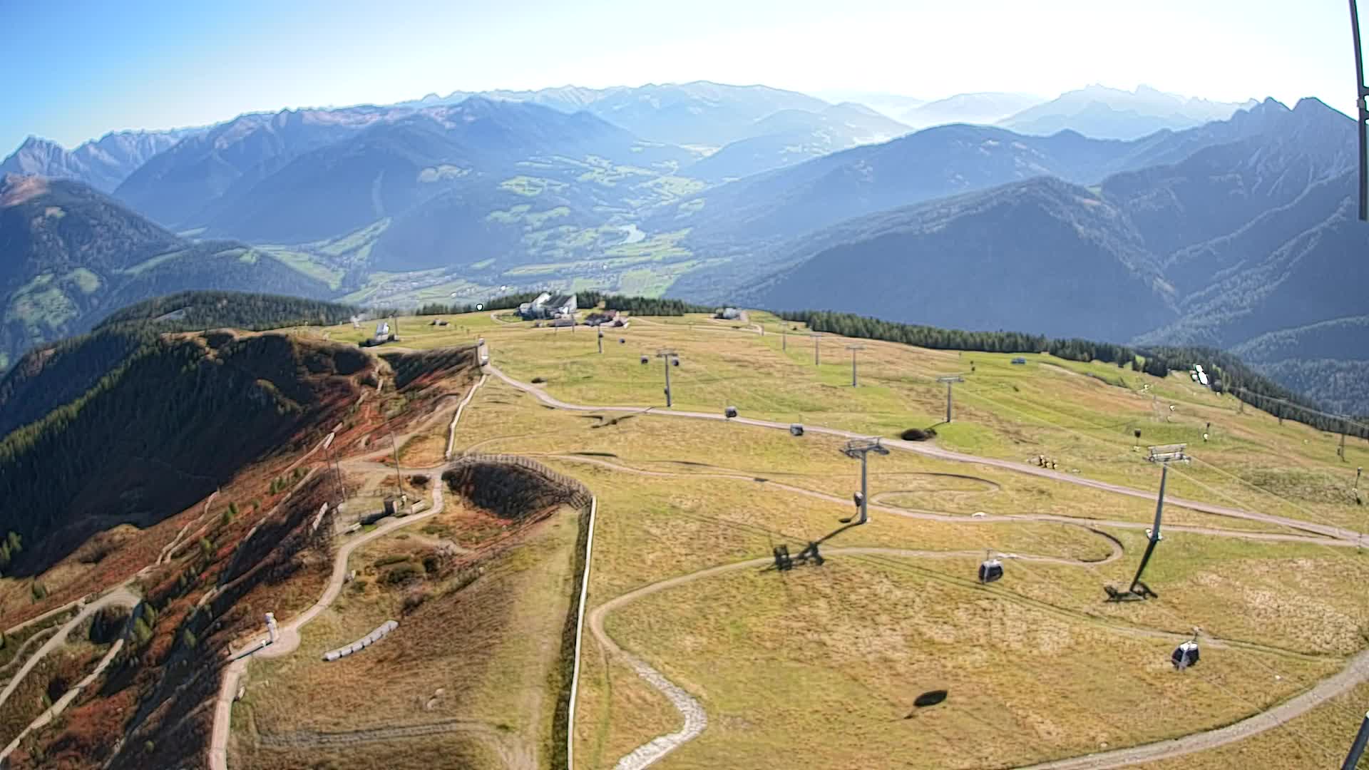 Kronplatz-Gipfel | Blick nach Olang – Valdaora