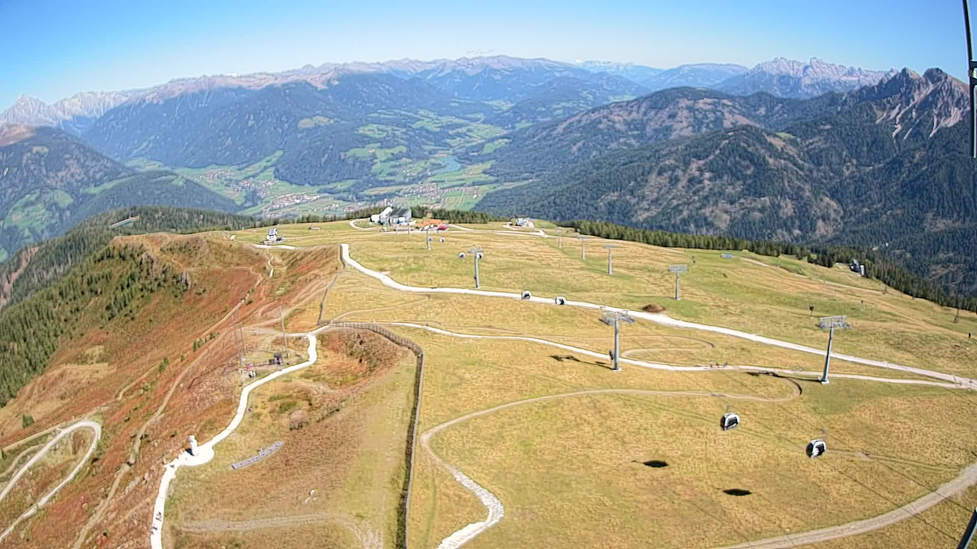 Sommet du Kronplatz | vue sur Valdaora – Olang