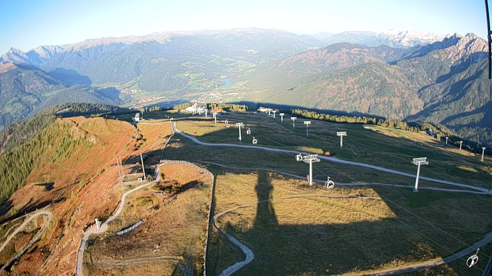 Kronplatz-Gipfel | Blick nach Olang – Valdaora
