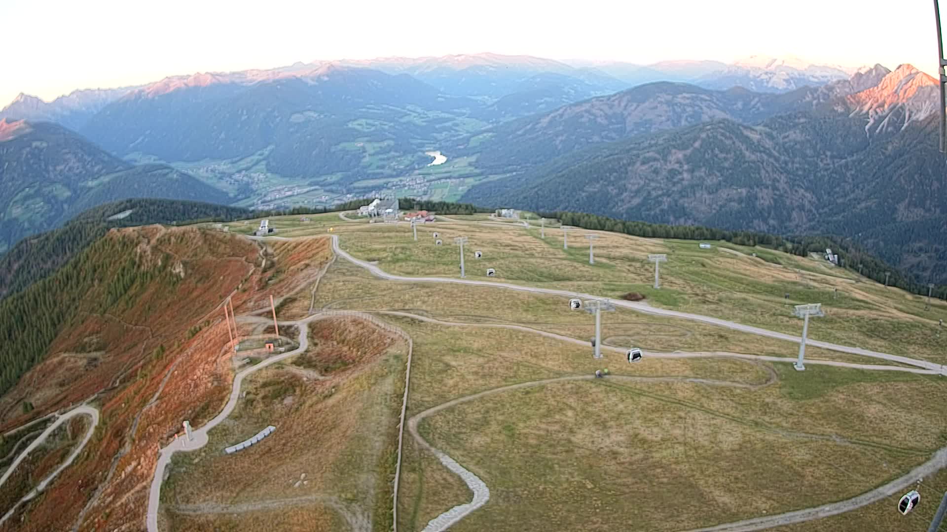 Kronplatz vrh | pogled na Valdaora – Olang