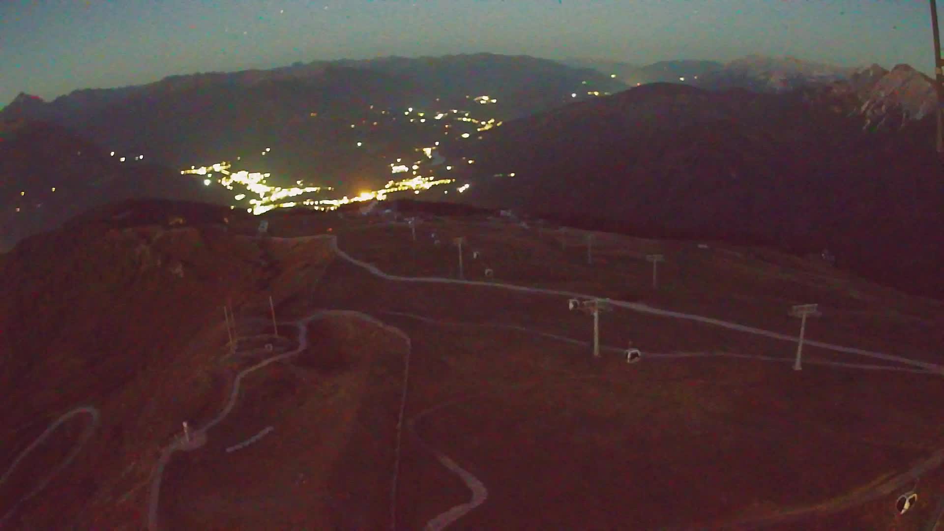 Kronplatz-Gipfel | Blick nach Olang – Valdaora