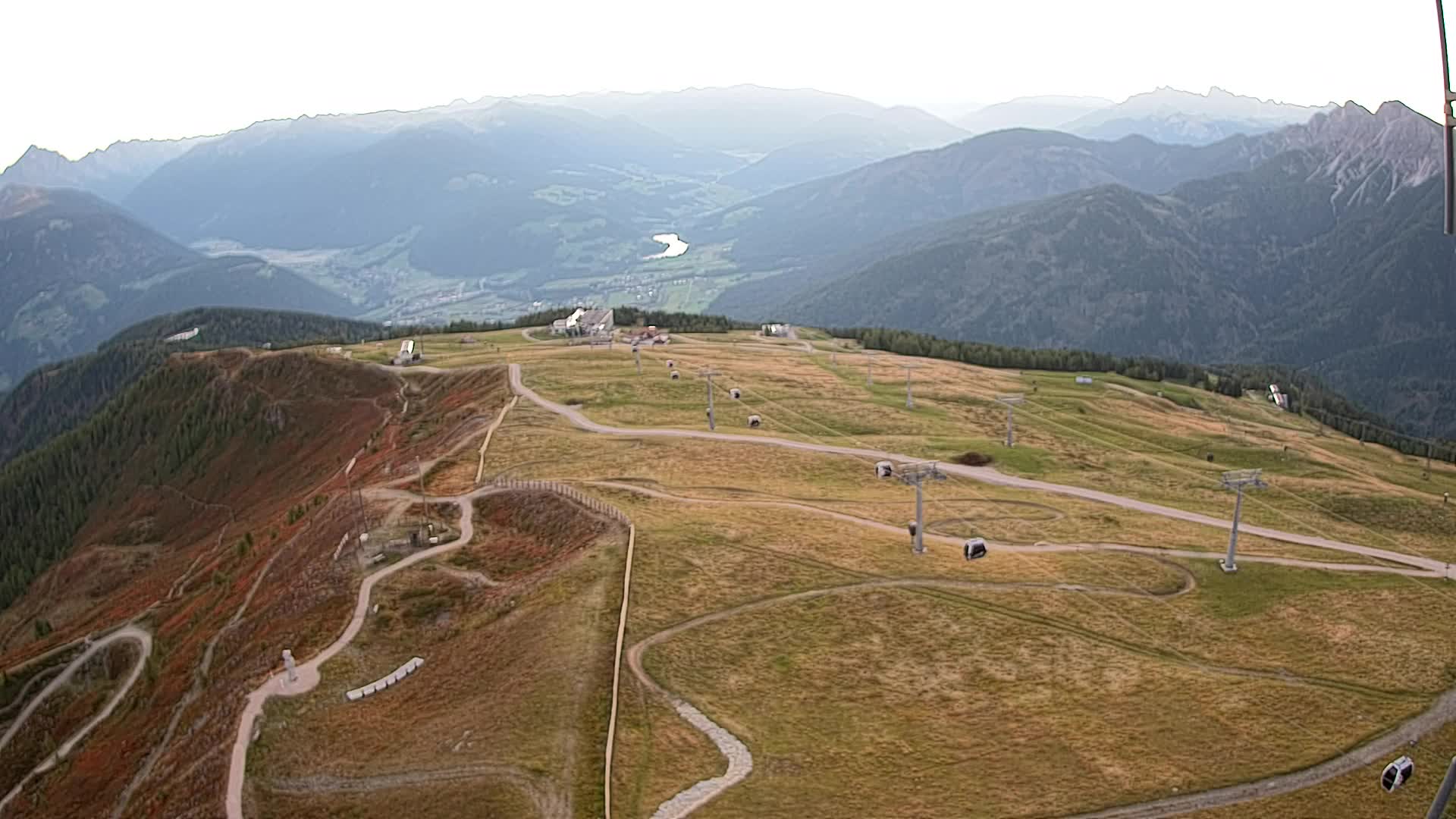 Kronplatz-Gipfel | Blick nach Olang – Valdaora