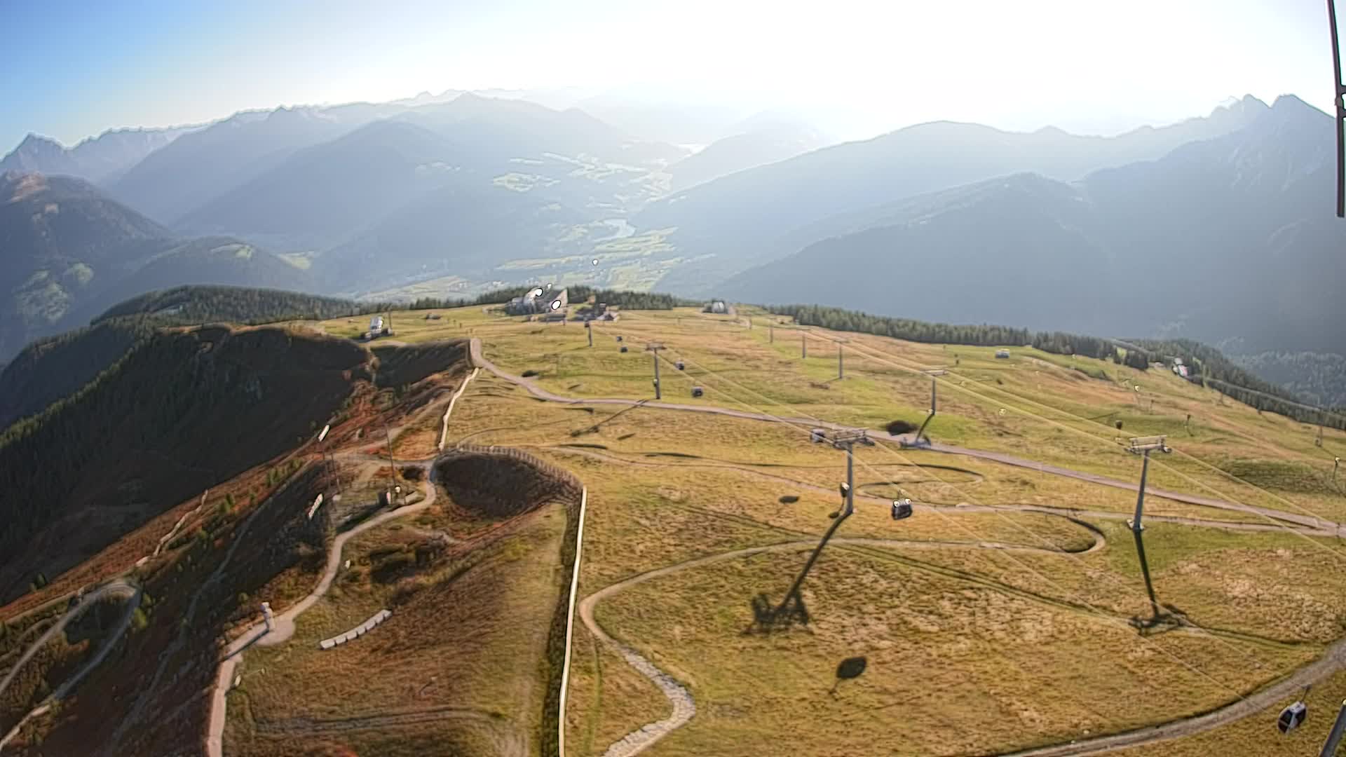 Kronplatz-Gipfel | Blick nach Olang – Valdaora