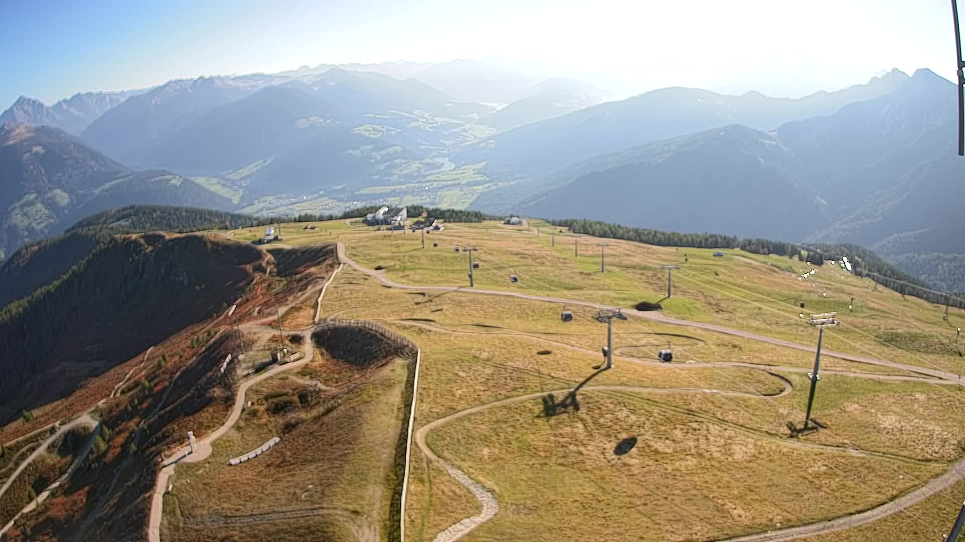 Kronplatz-Gipfel | Blick nach Olang – Valdaora