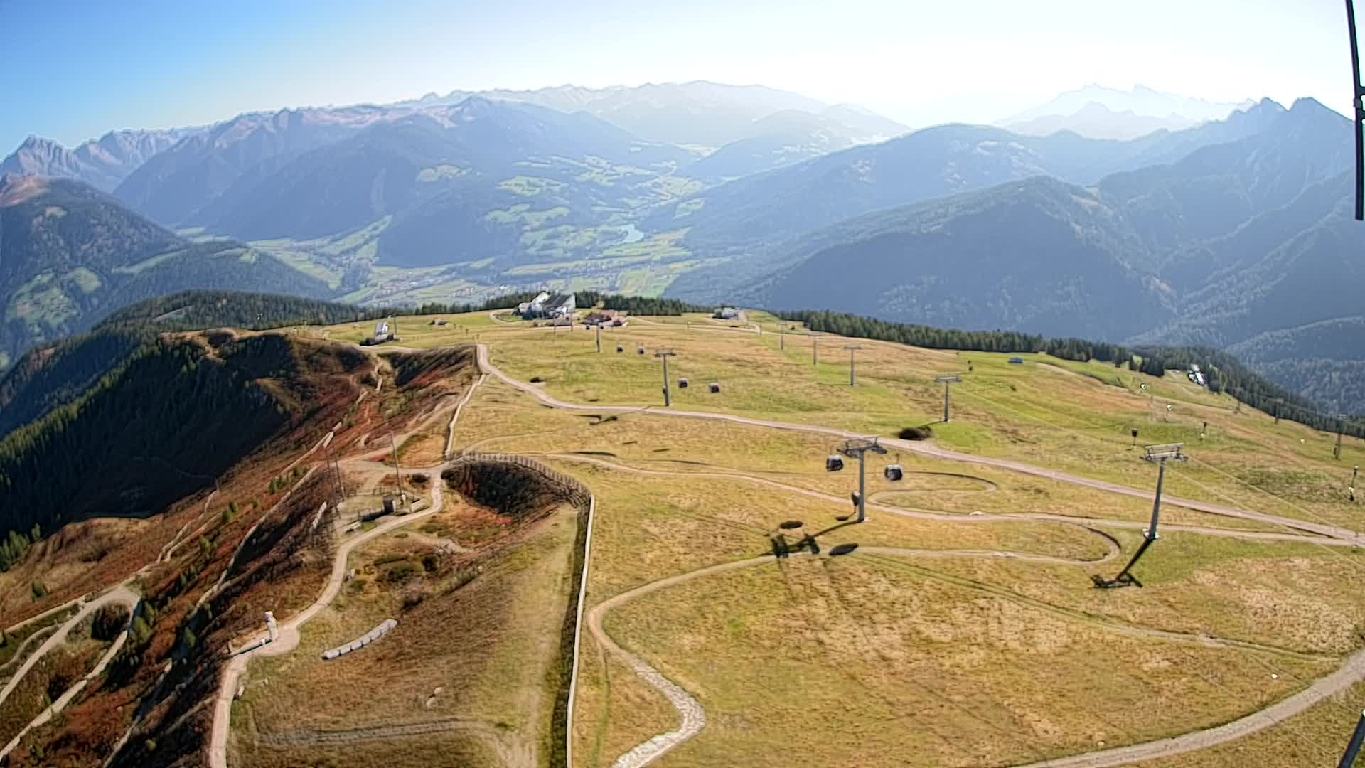 Kronplatz-Gipfel | Blick nach Olang – Valdaora