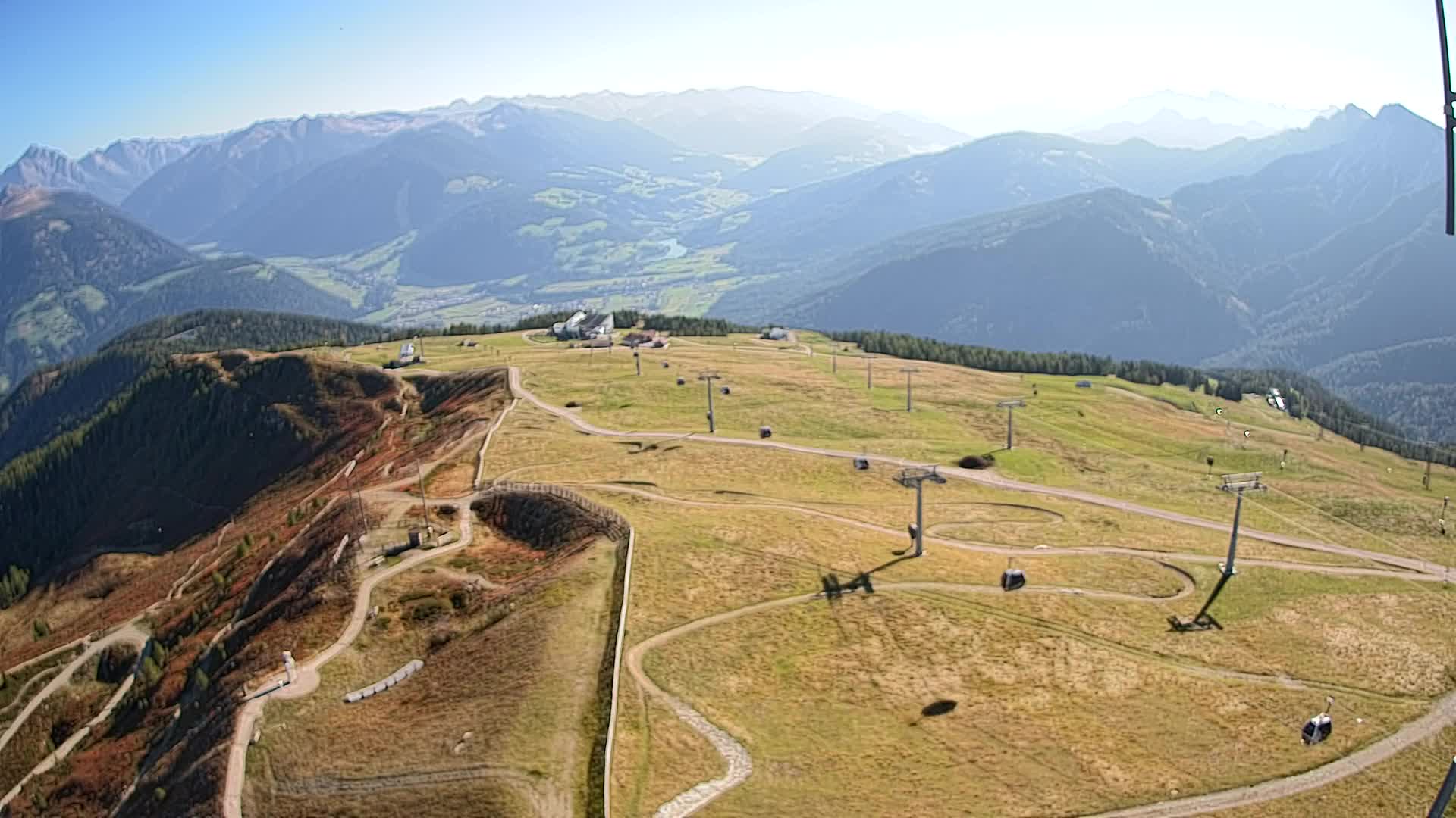Kronplatz-Gipfel | Blick nach Olang – Valdaora