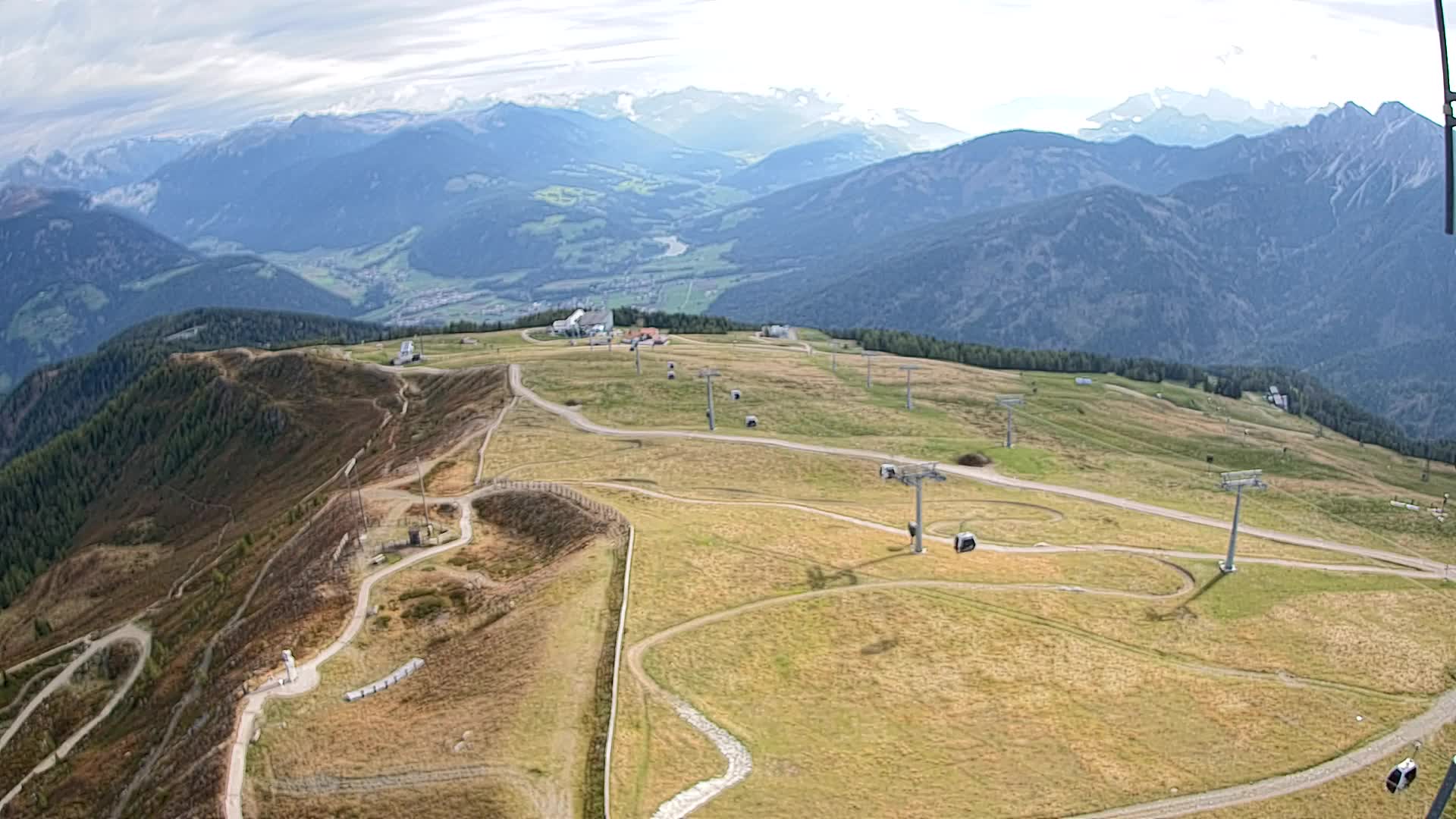 Kronplatz-Gipfel | Blick nach Olang – Valdaora