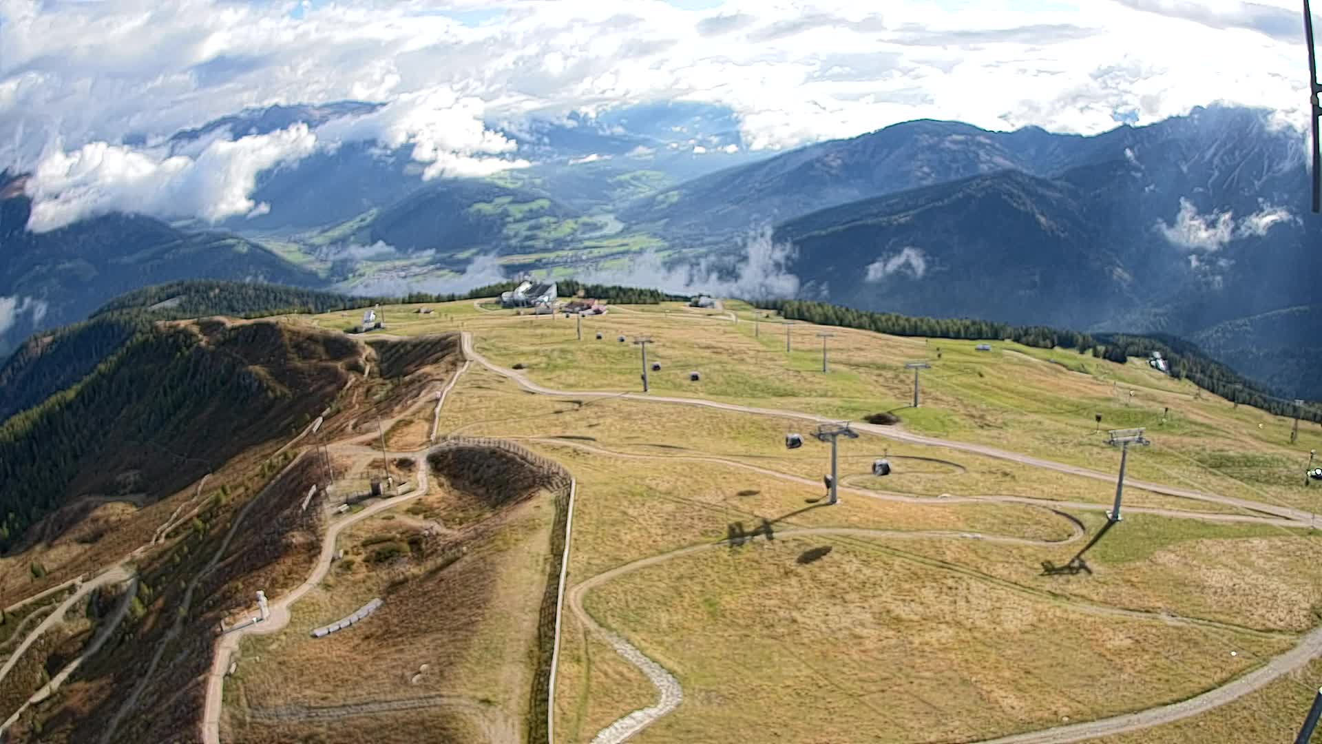 Sommet du Kronplatz | vue sur Valdaora – Olang