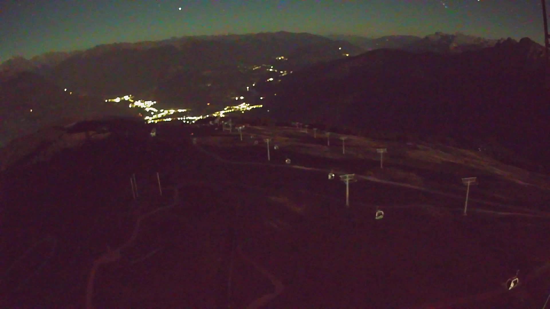Kronplatz-Gipfel | Blick nach Olang – Valdaora