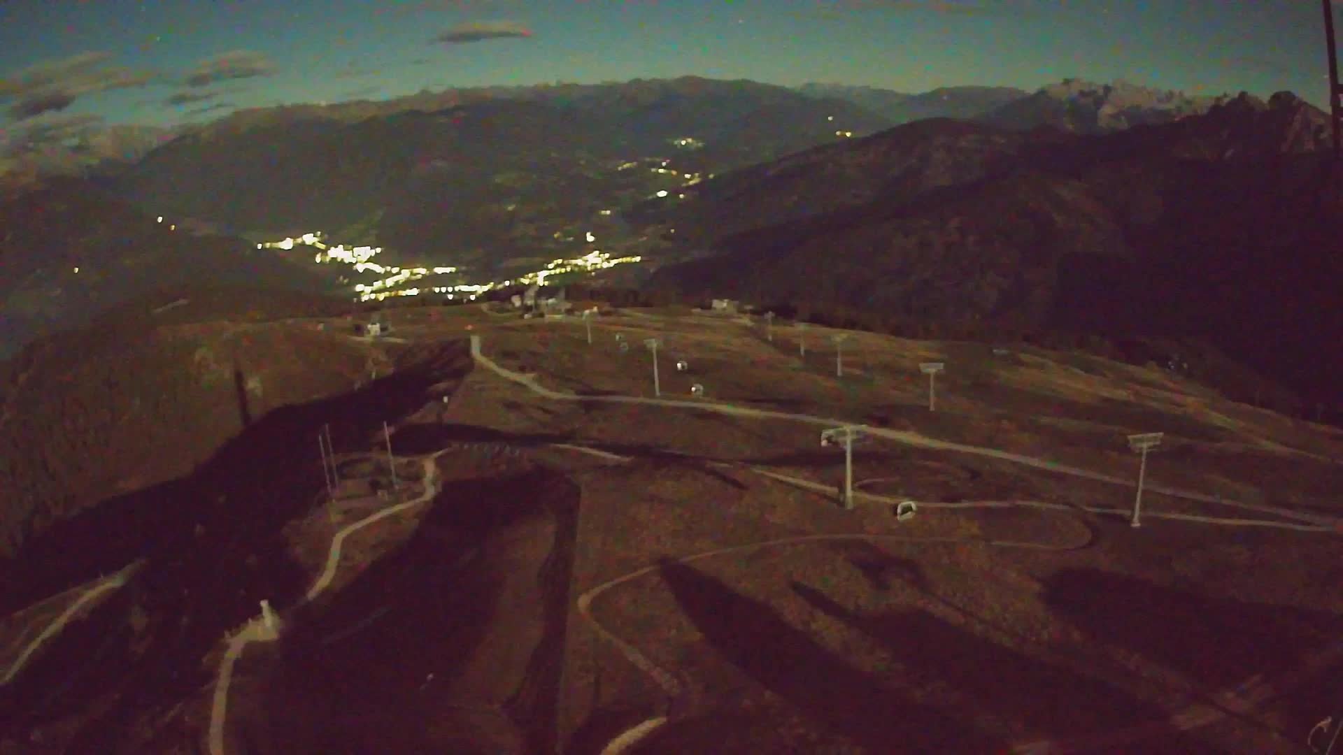 Kronplatz-Gipfel | Blick nach Olang – Valdaora