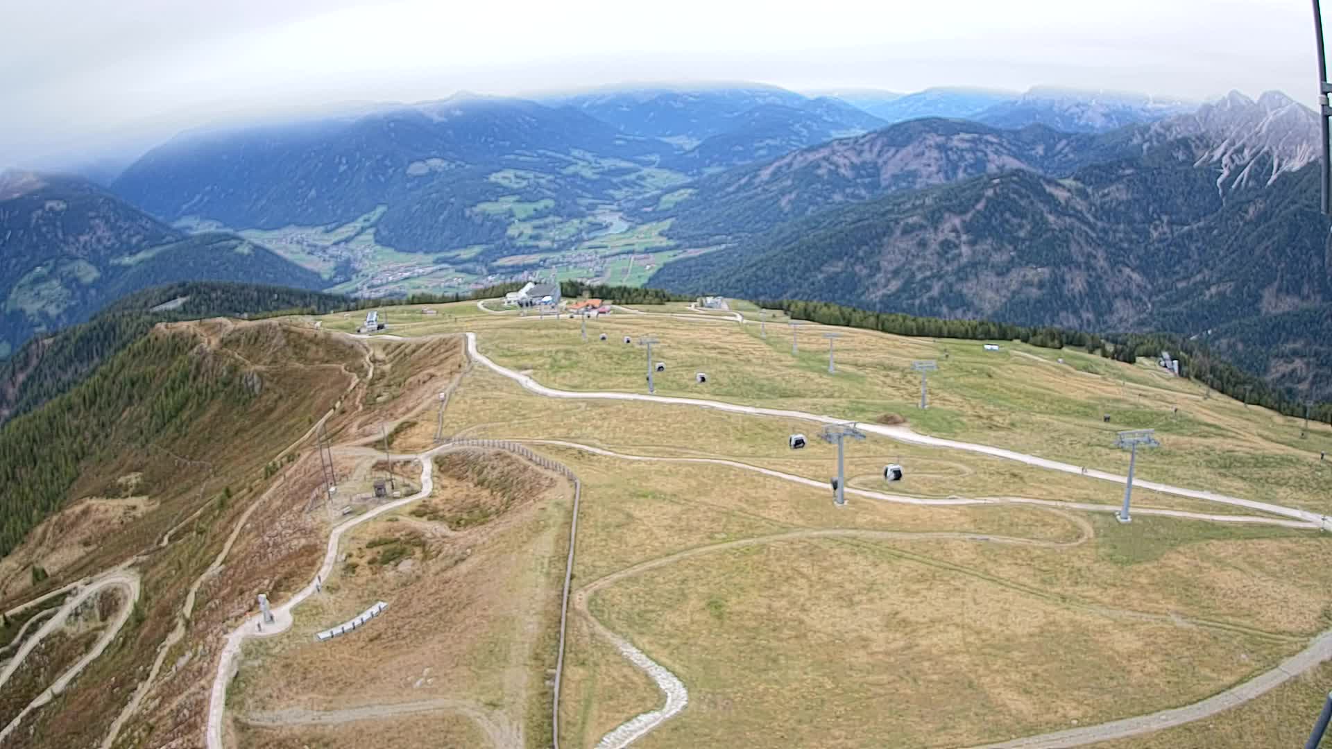 Sommet du Kronplatz | vue sur Valdaora – Olang