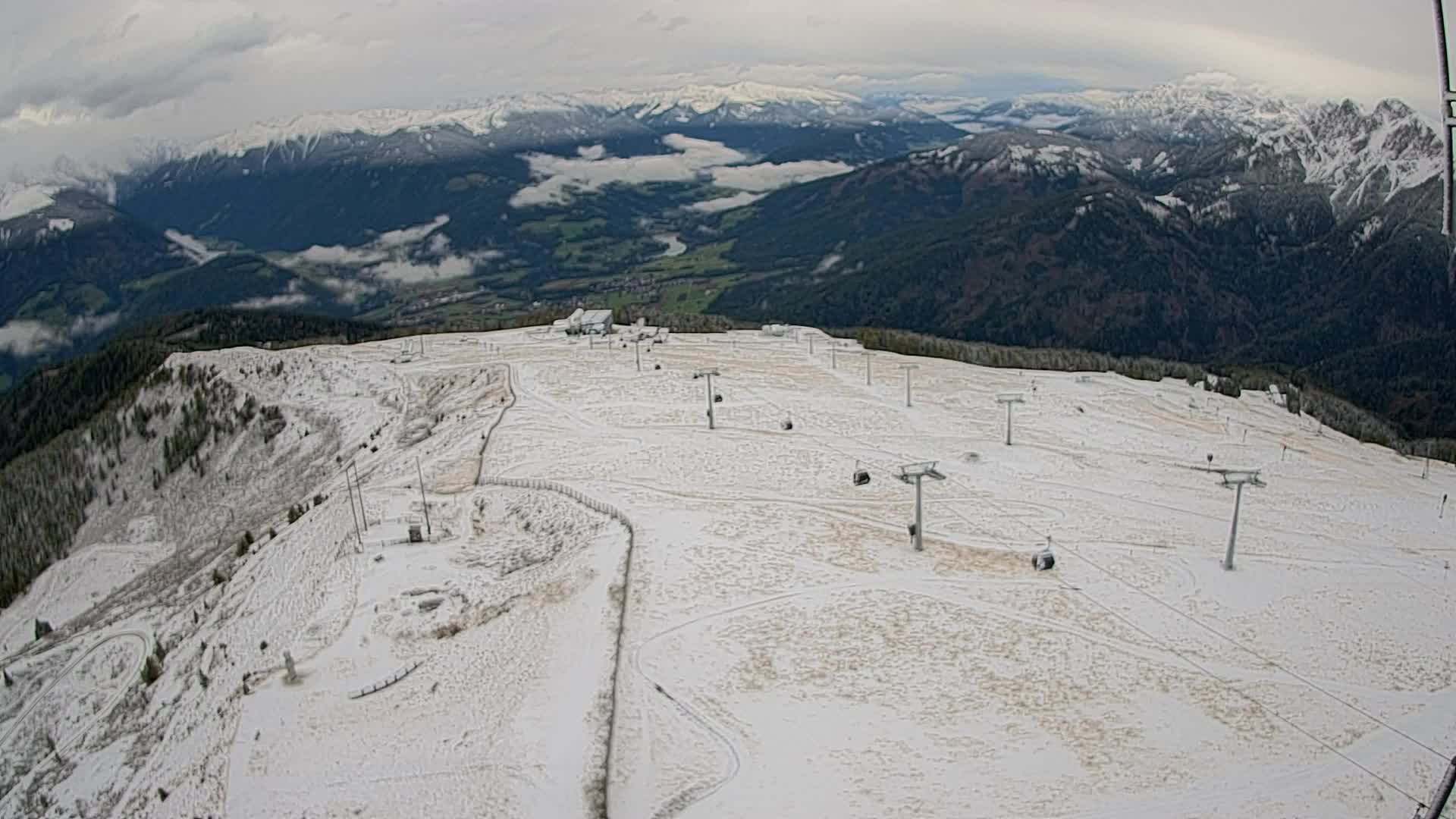 Sommet du Kronplatz | vue sur Valdaora – Olang