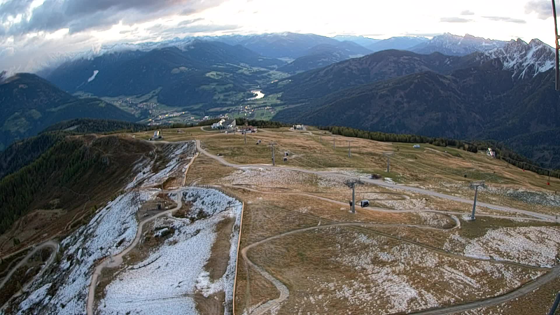 Kronplatz-Gipfel | Blick nach Olang – Valdaora