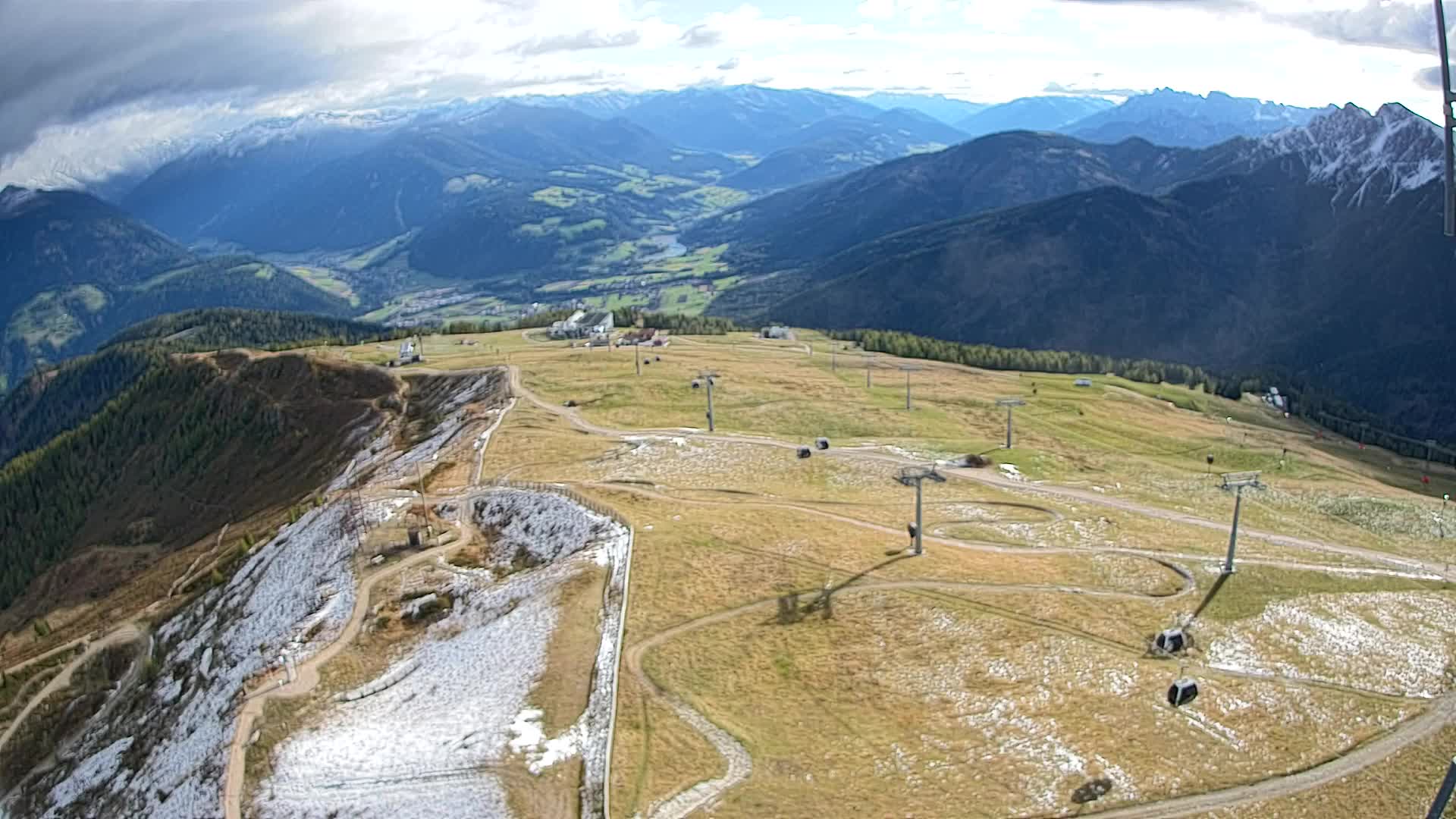 Kronplatz-Gipfel | Blick nach Olang – Valdaora