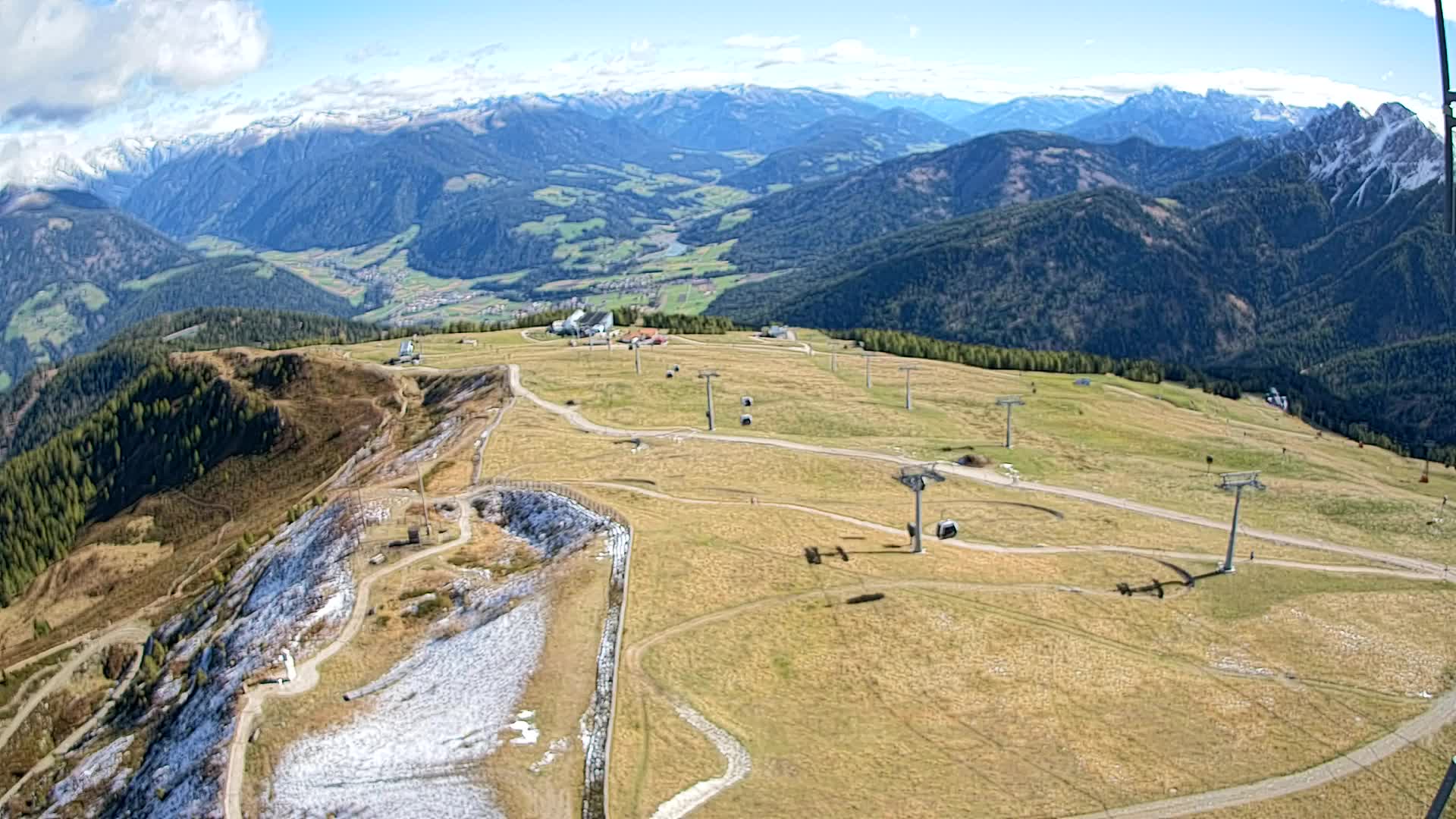 Kronplatz-Gipfel | Blick nach Olang – Valdaora