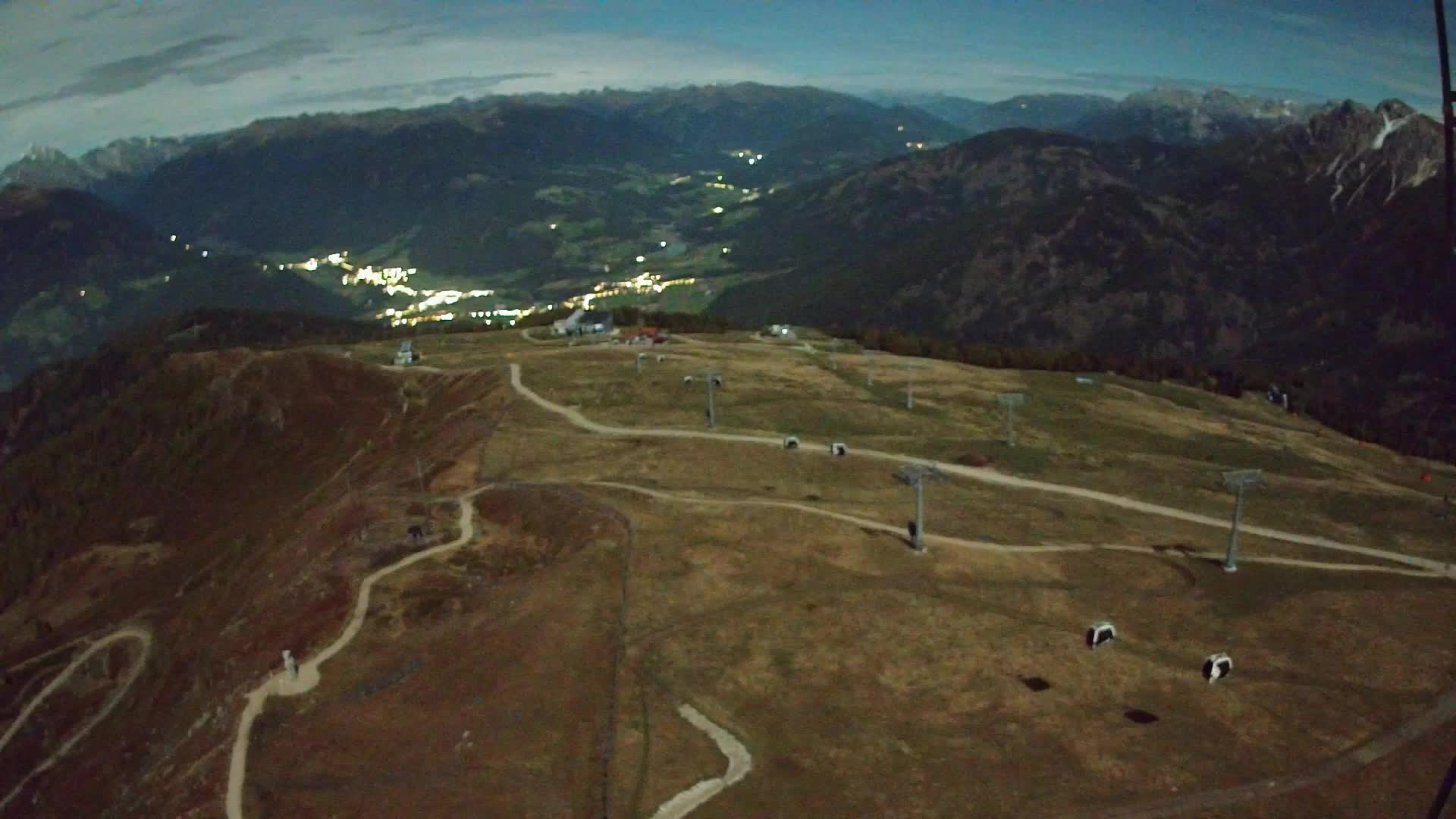Kronplatz-Gipfel | Blick nach Olang – Valdaora