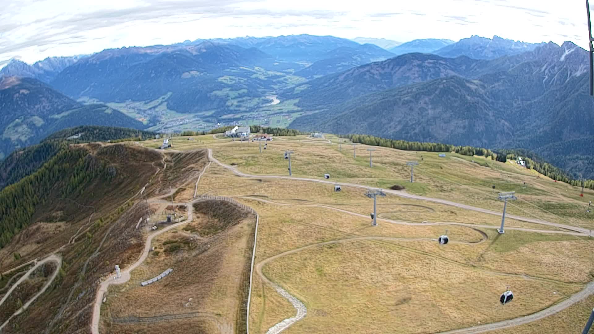 Kronplatz-Gipfel | Blick nach Olang – Valdaora